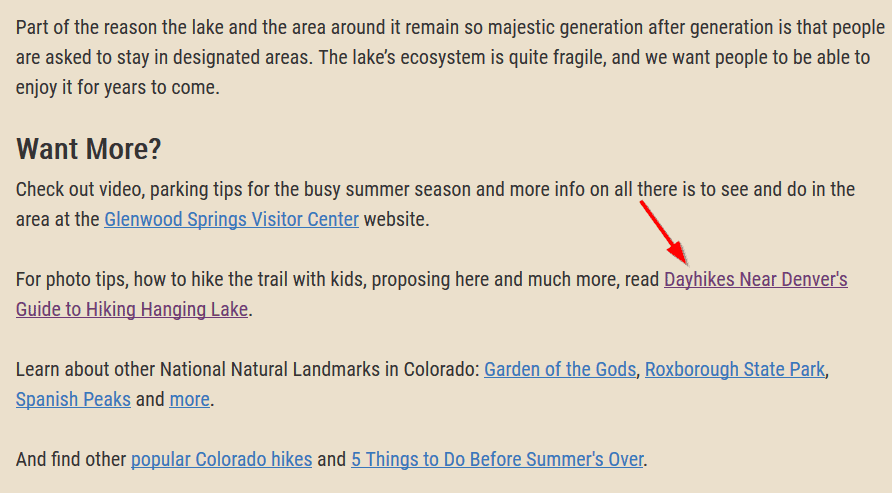 colorado backlink