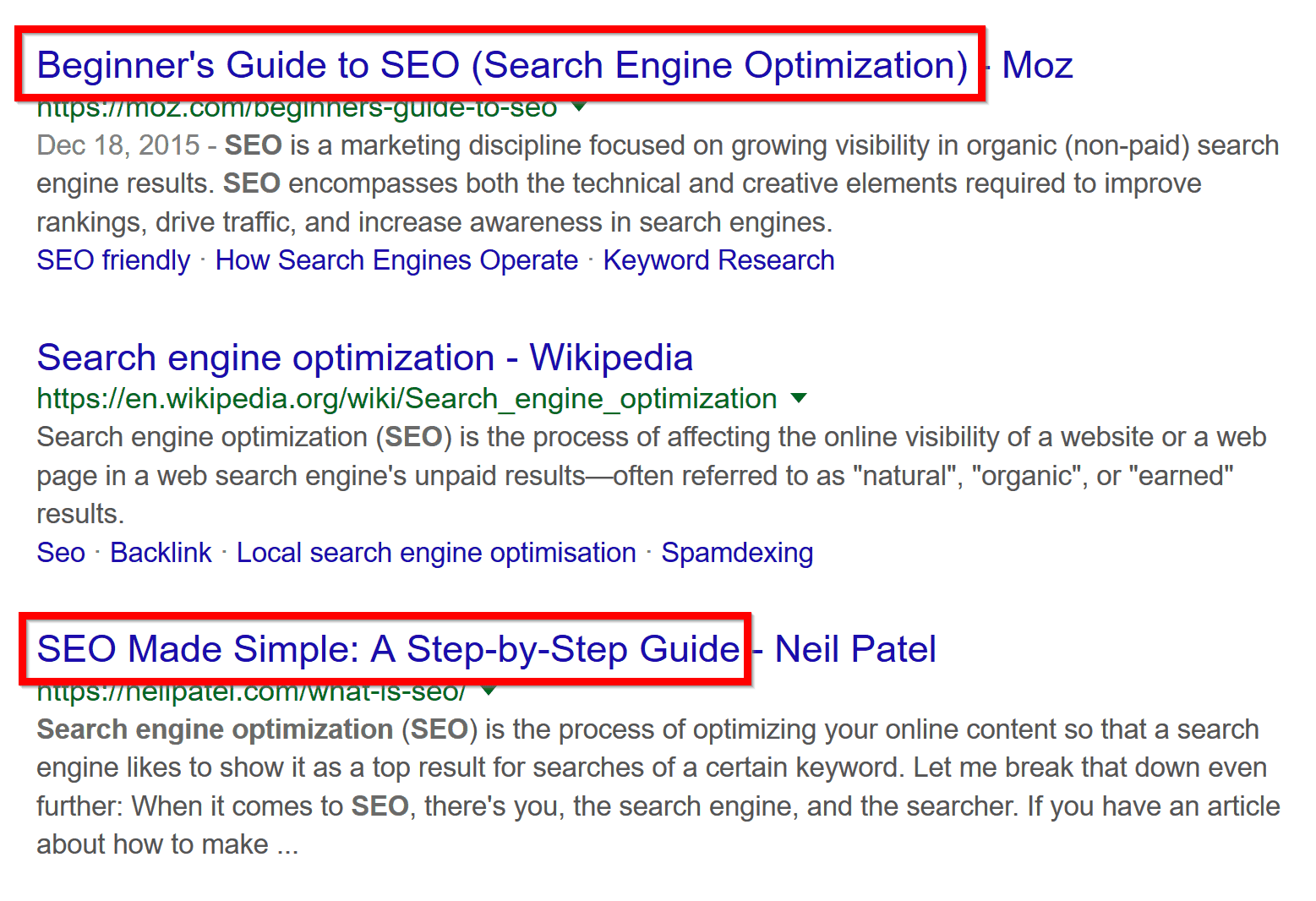 seo guides