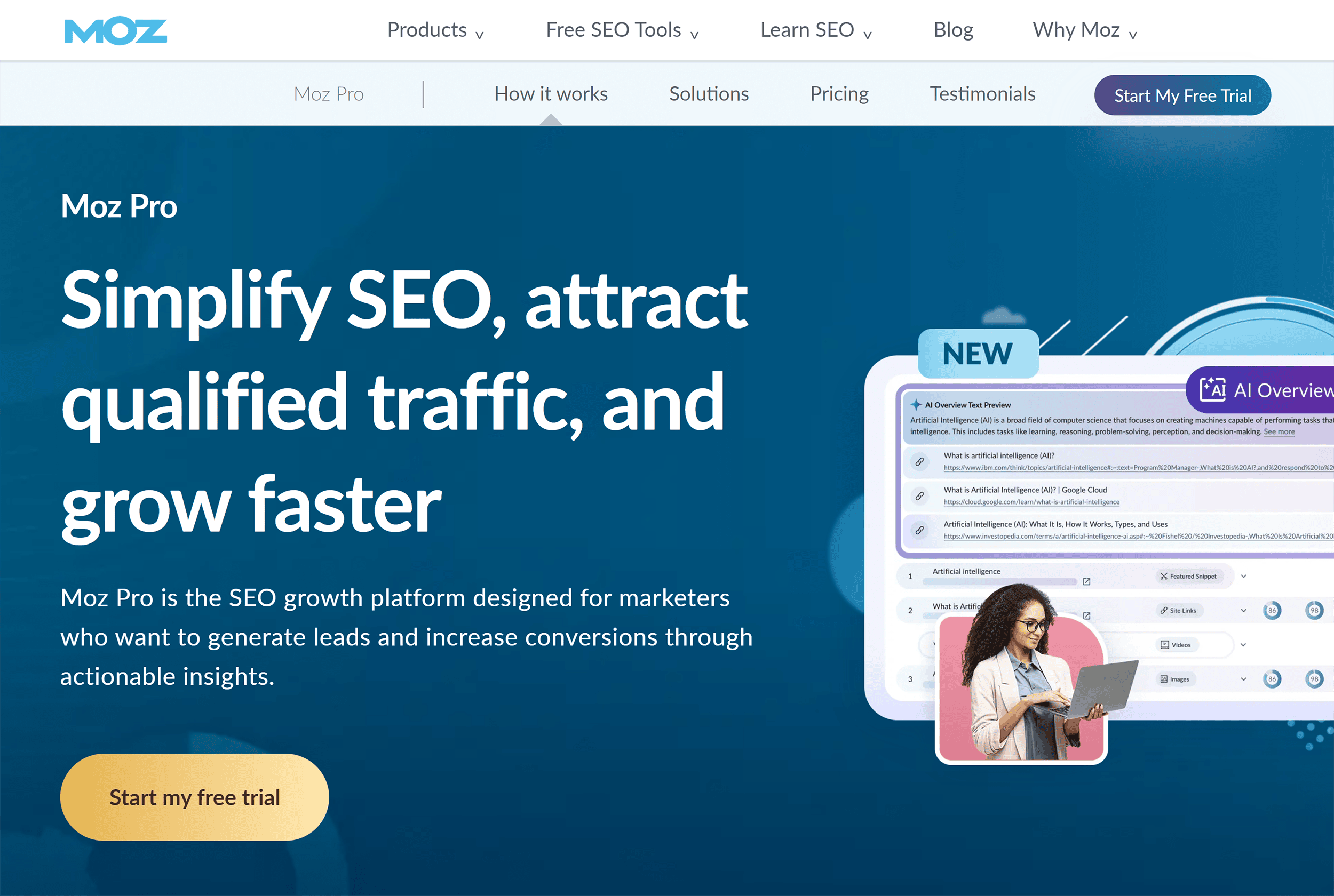 Moz Pro – Homepage Moz Pro – Homepage