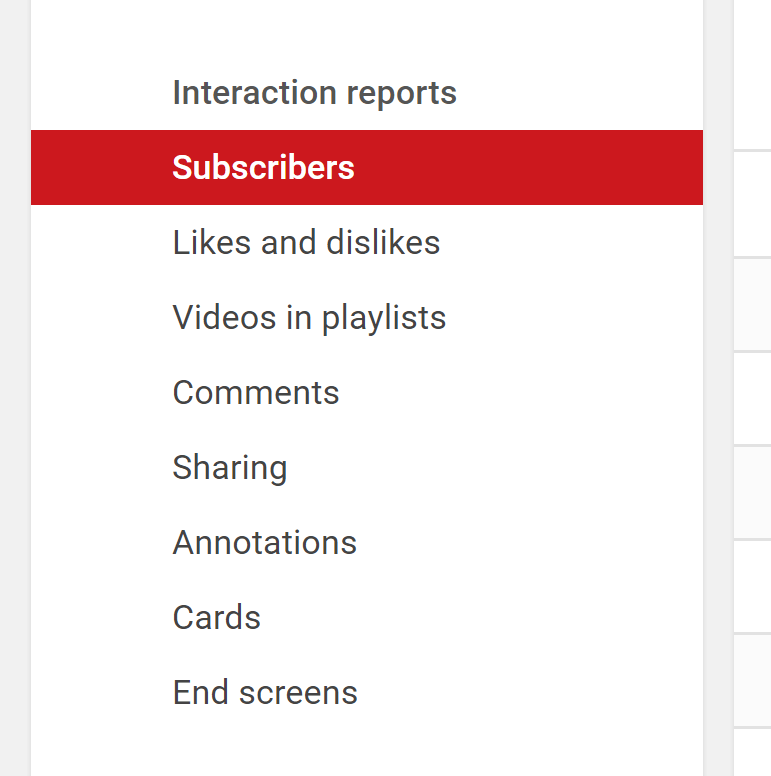 Subscribers report