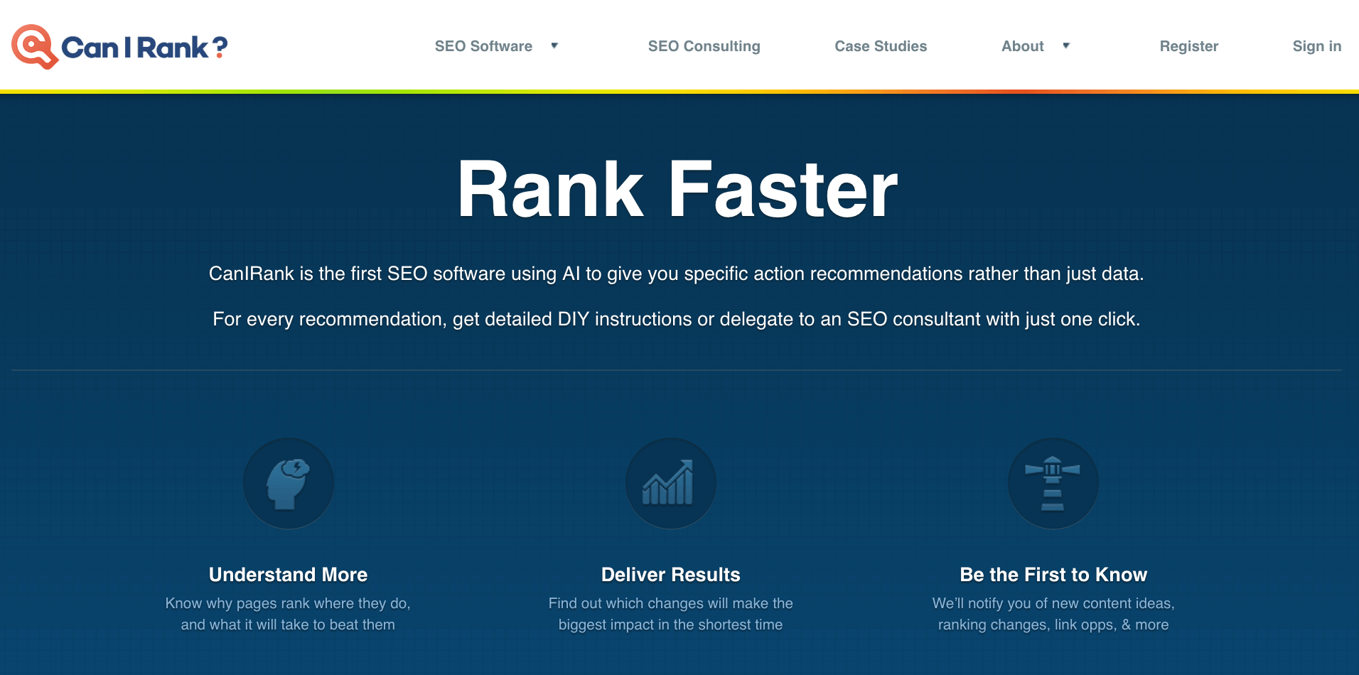 CANIRANK. SEO гуру. SEO that guarantees Results.