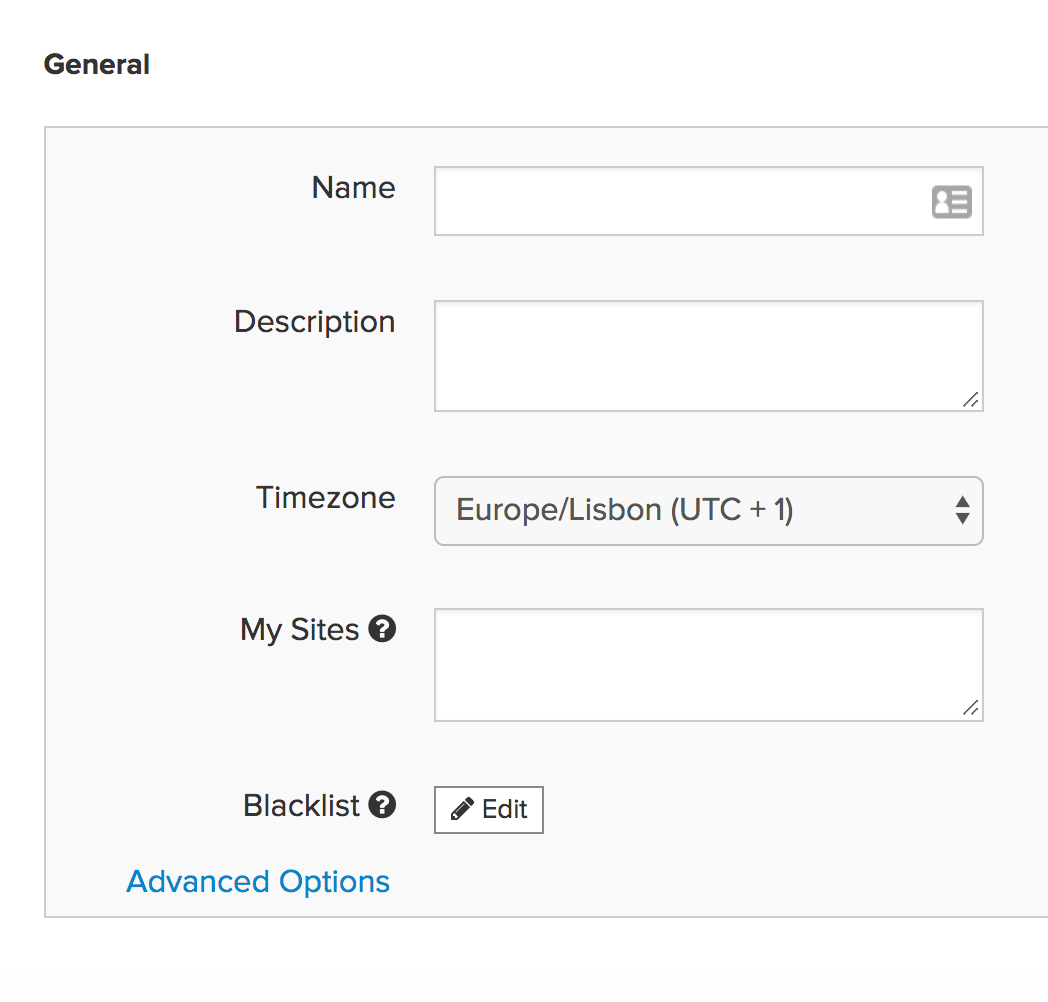 Pitchbox – Create project Pitchbox – Create project