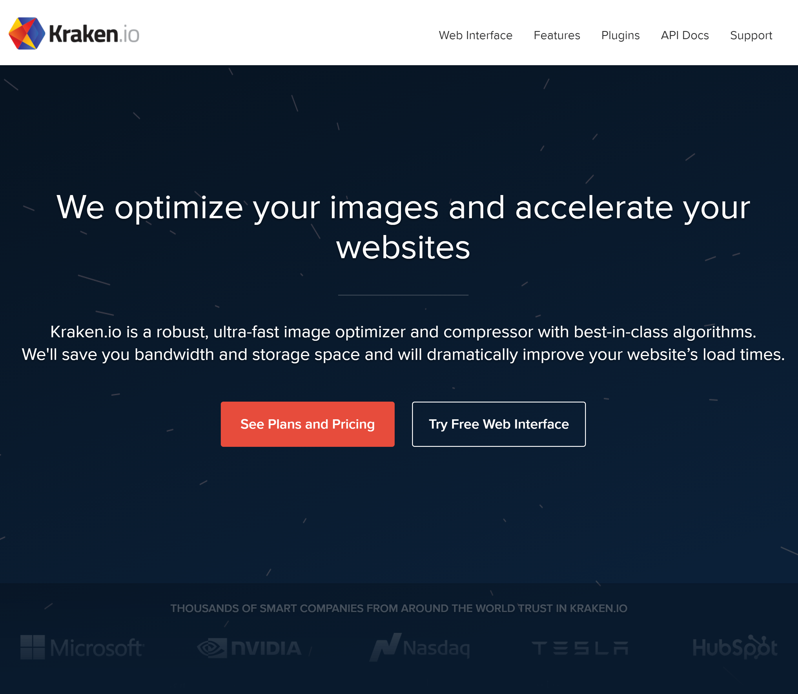 Kraken Homepage