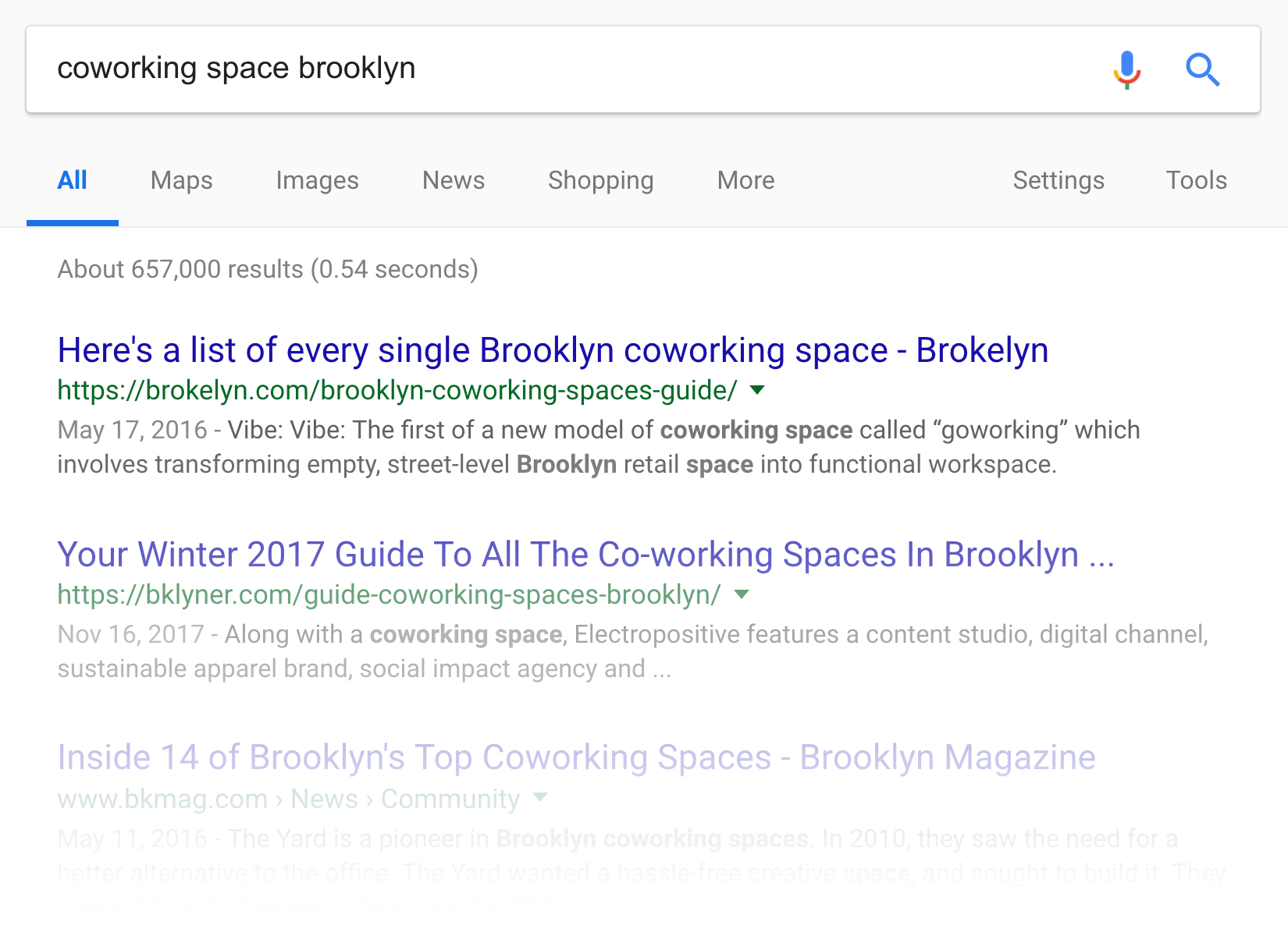 “coworking space brooklyn” search "coworking space brooklyn" search