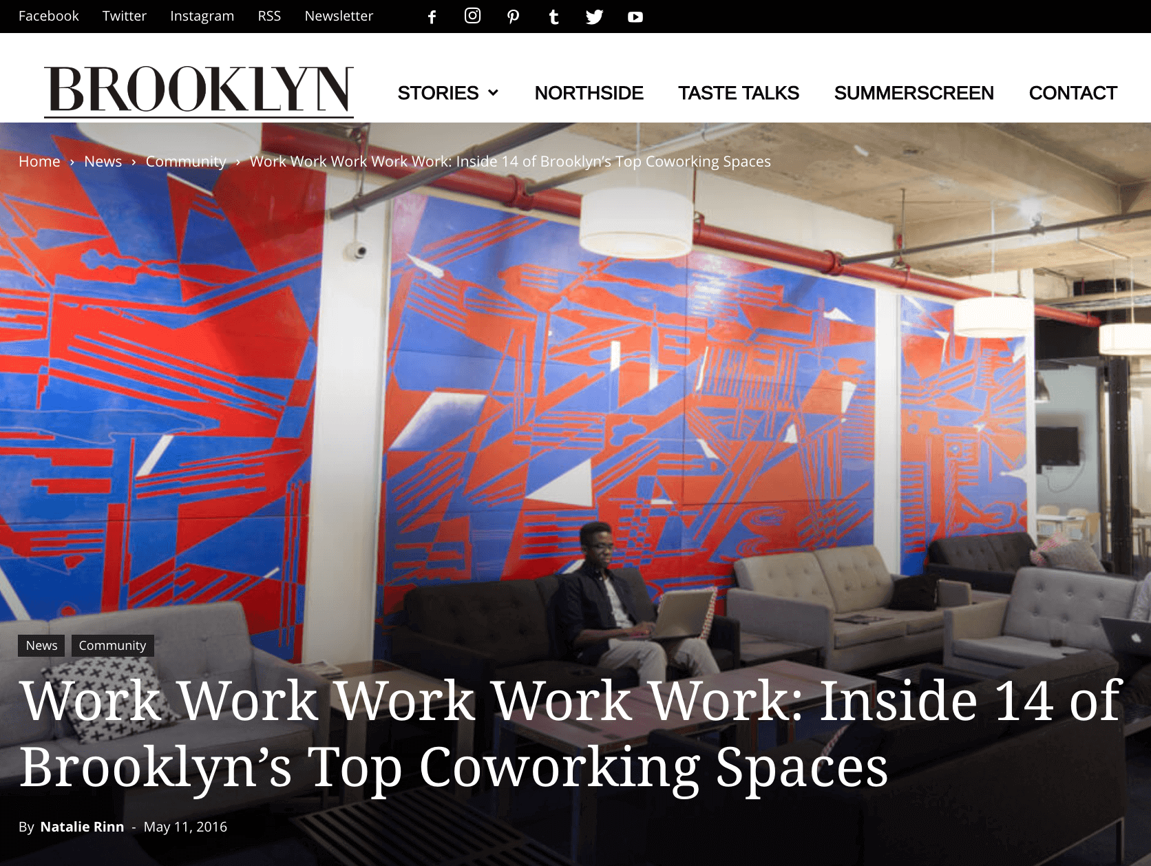 Coworking space Brooklyn – Website Coworking space Brooklyn – Website