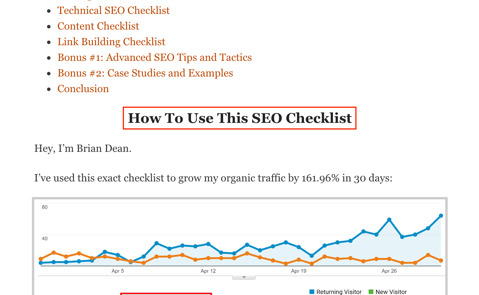 SEO Checklist – Subheaders SEO Checklist – Subheaders