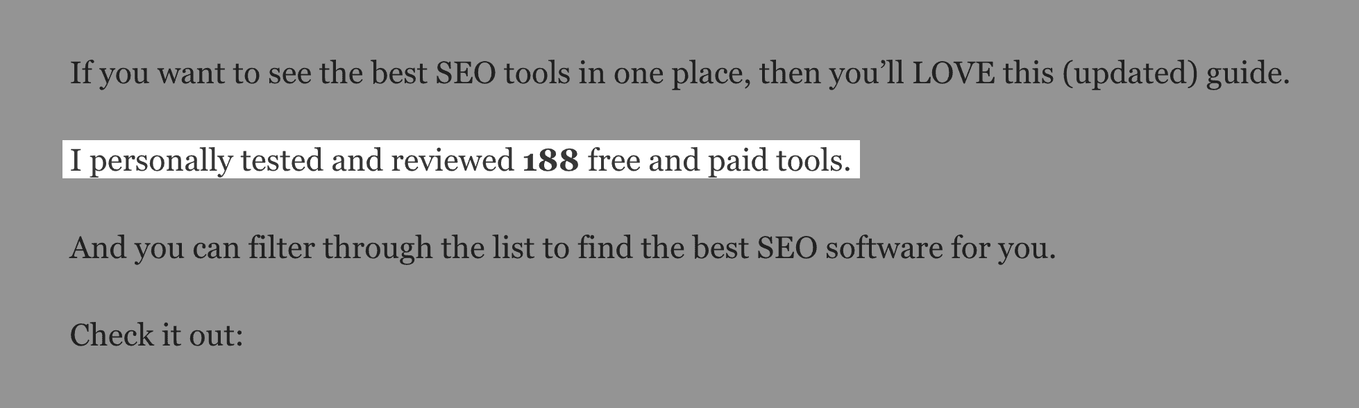 SEO Tools – Number of tools SEO Tools – Number of tools