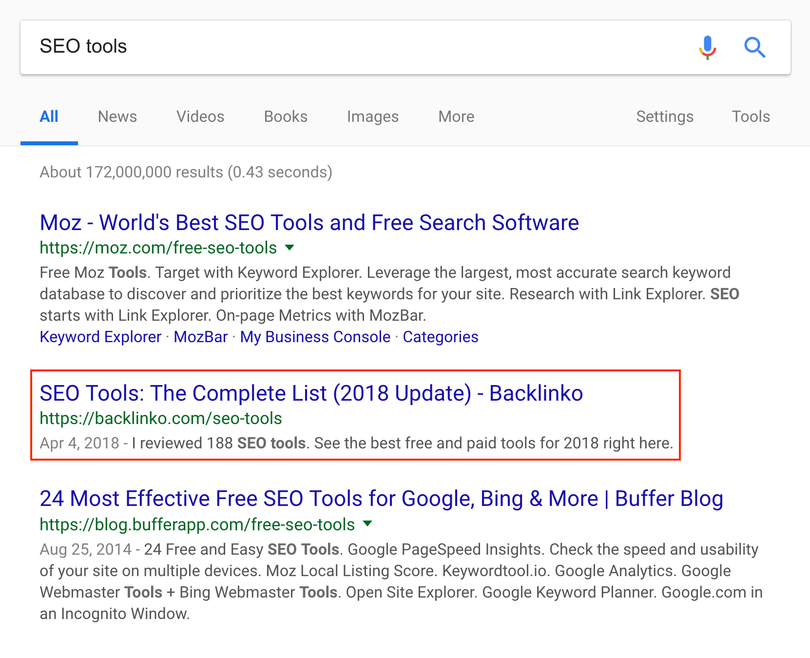 SEO Tools – Top three SEO Tools – Top three