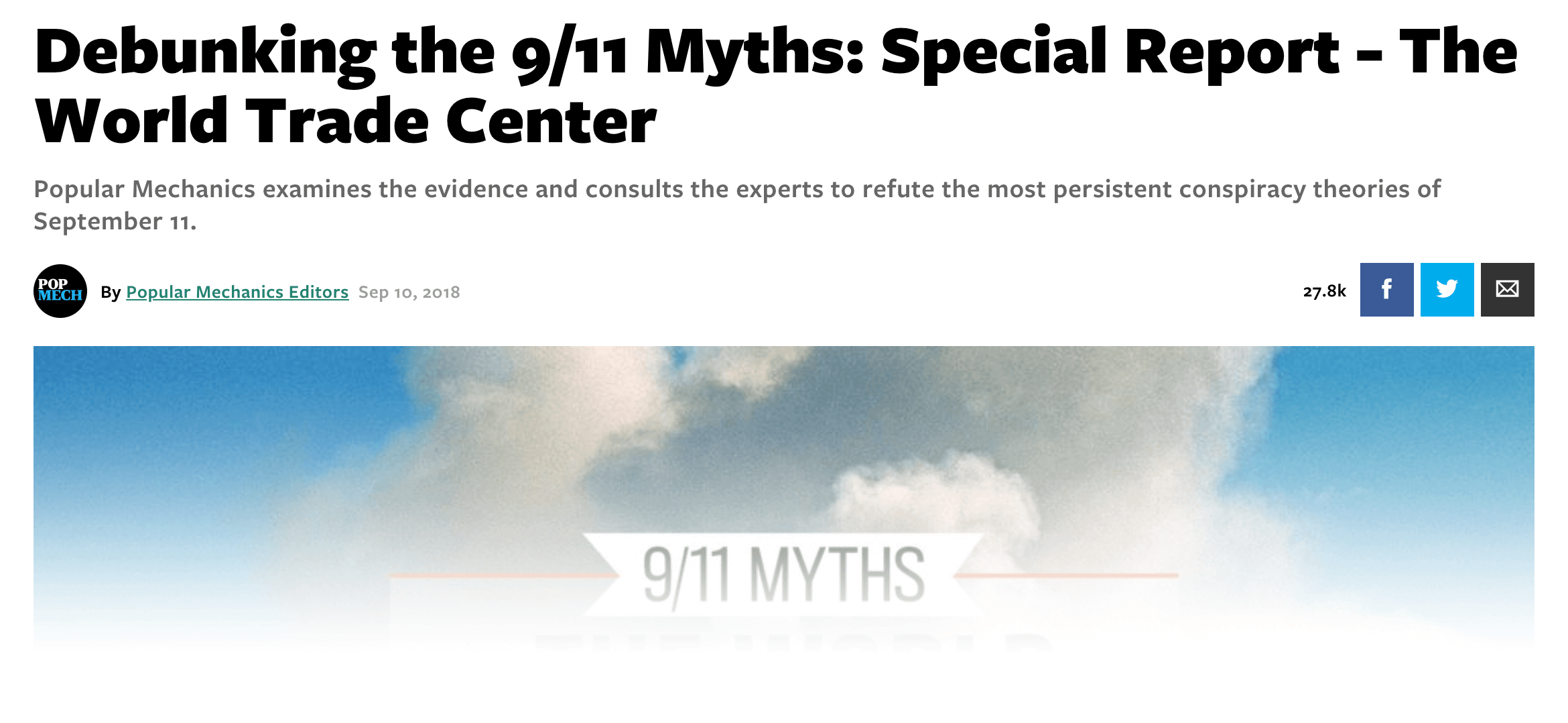 Debunk myths Debunk myths