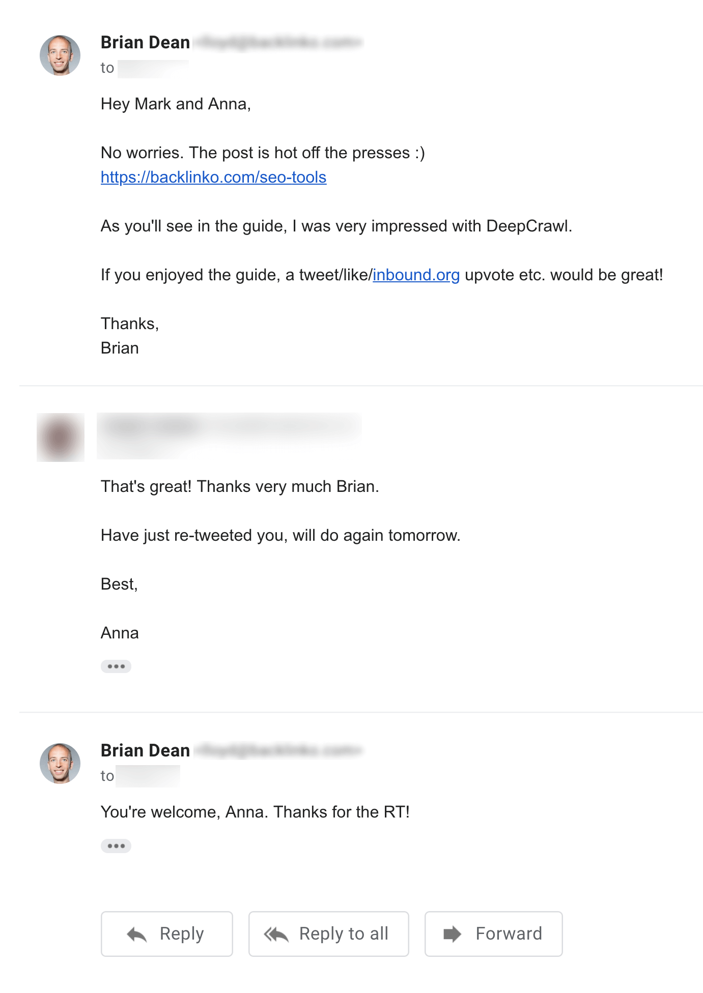 Let people know when you mention them in your content Let people know when you mention them in your content