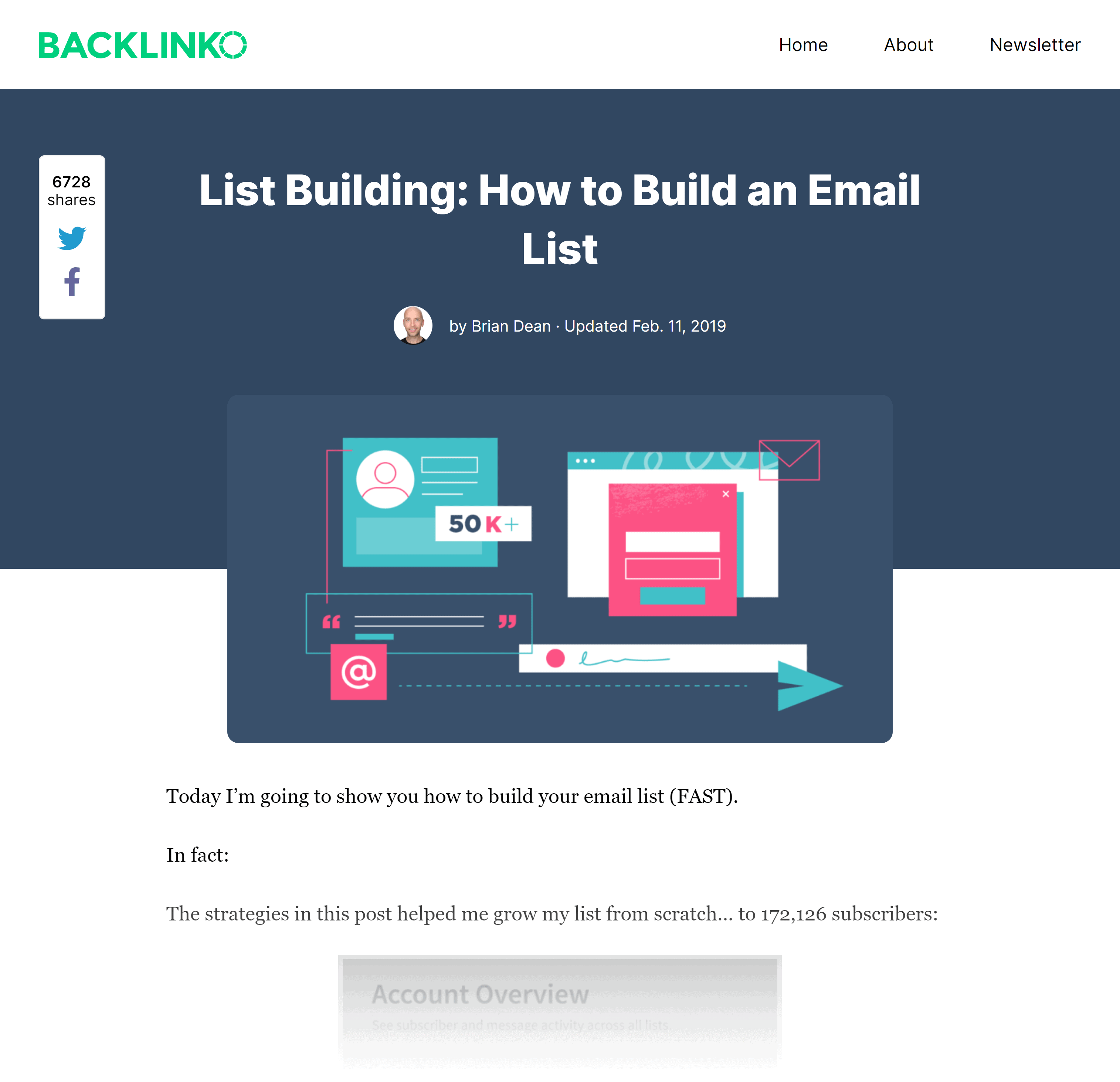 Backlinko – List Building Backlinko – List Building