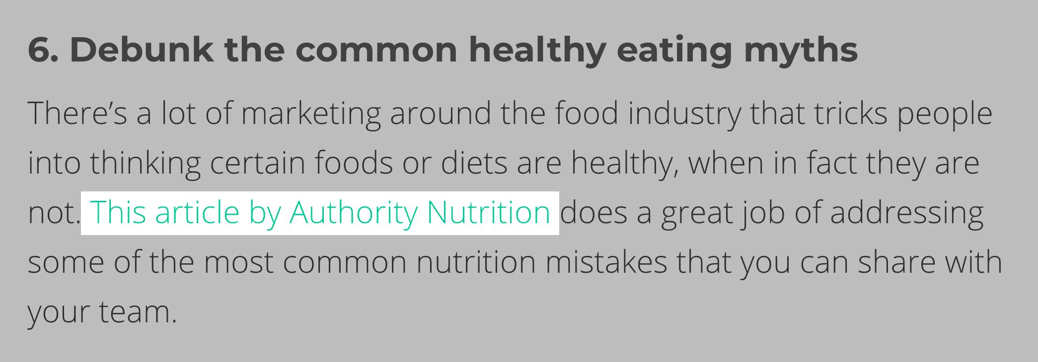 Emil – Authority Nutrition mention