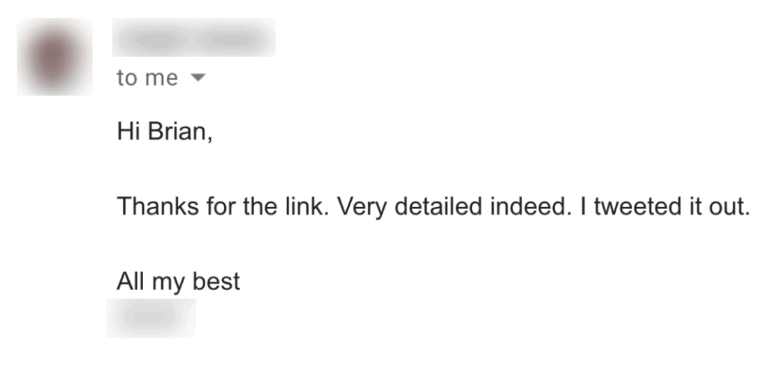 Outreach reply Outreach reply