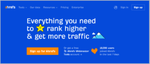 Ahrefs 是 Semrush 的主要竞争对手之一