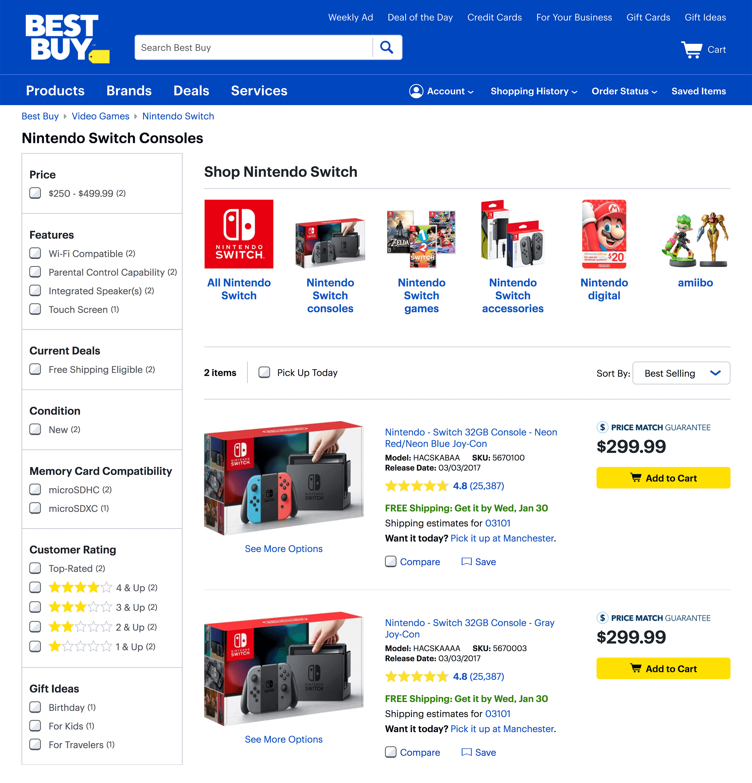 BestBuy detail