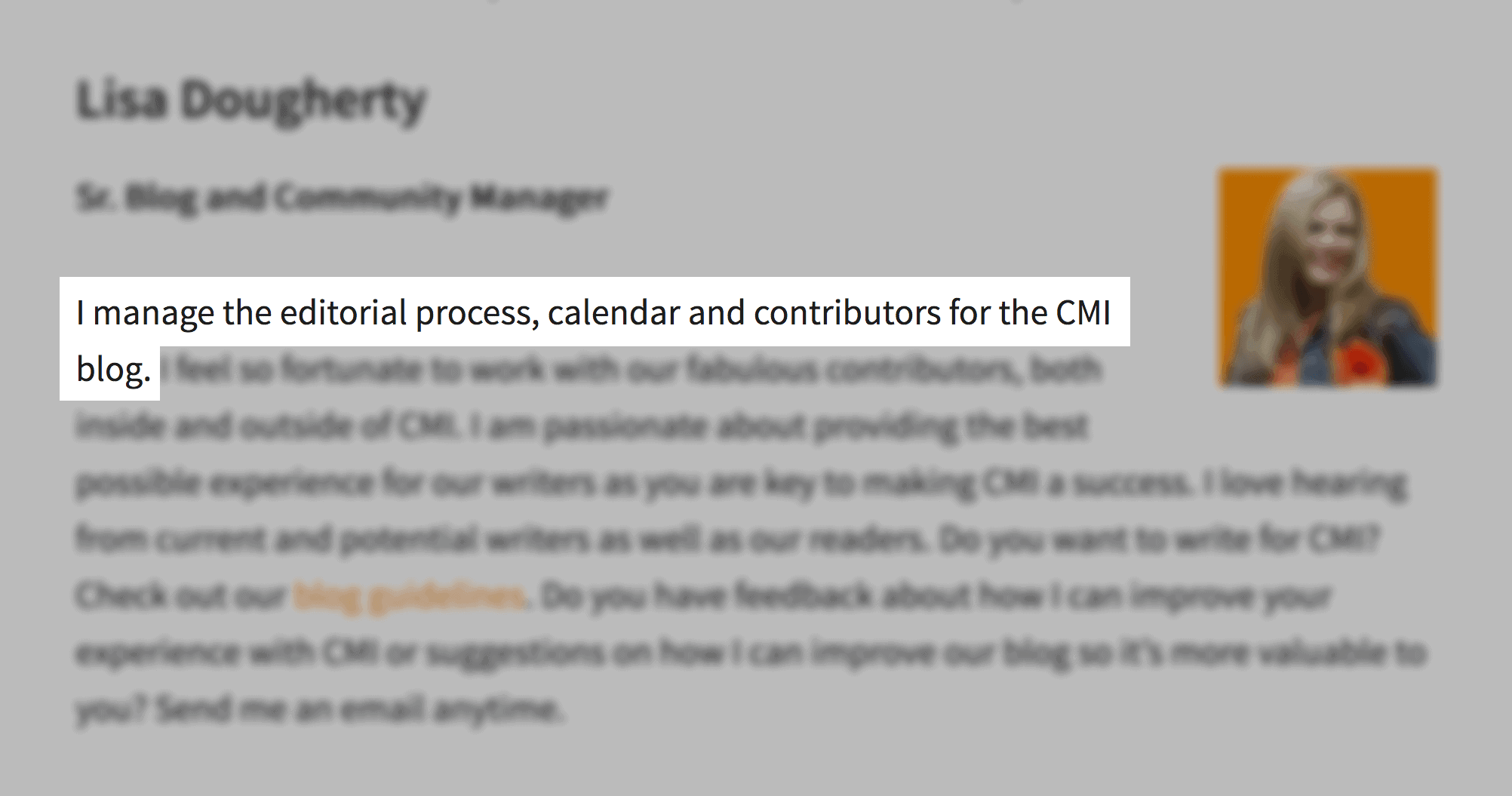 Blog manager Blog manager