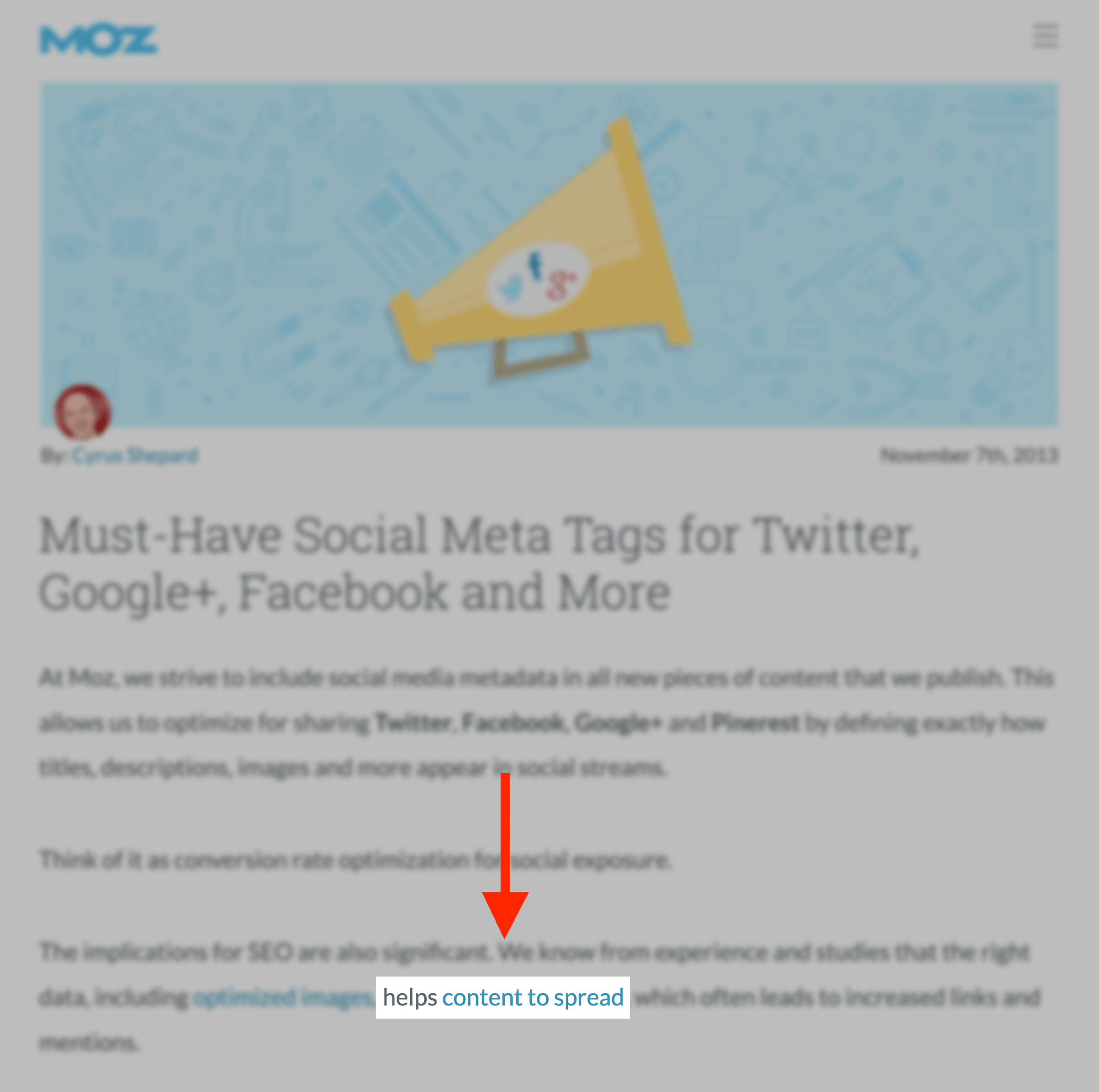 “..content to spread” broken link "..content to spread" broken link