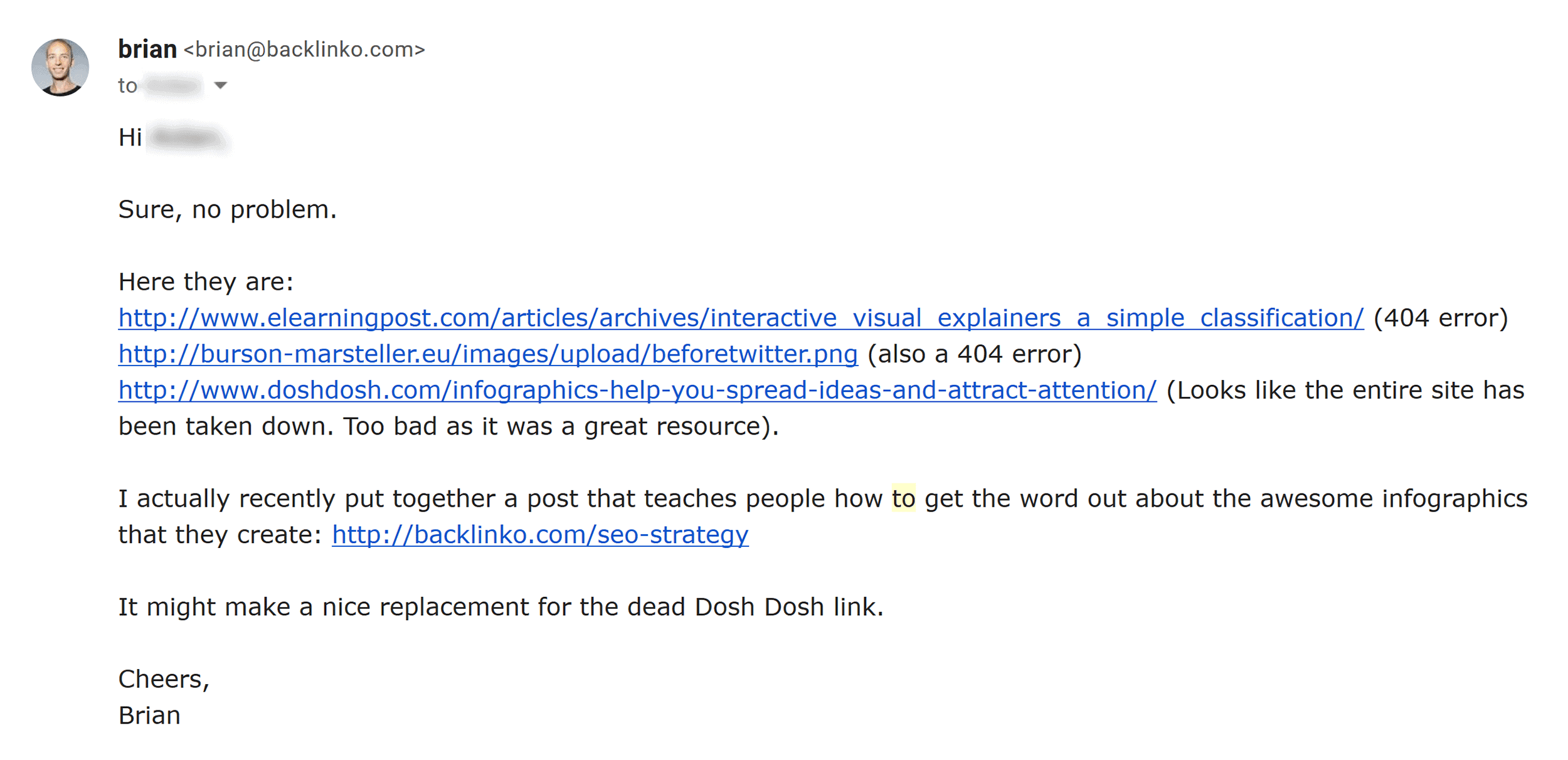 Super helpful email Super helpful email