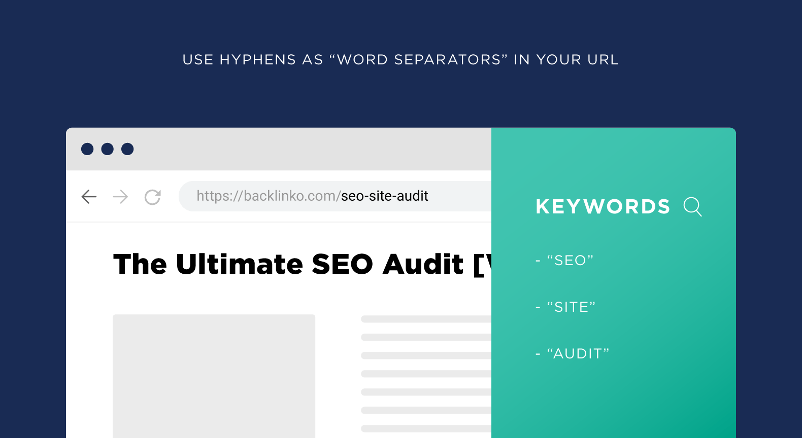 Keywords url on sale