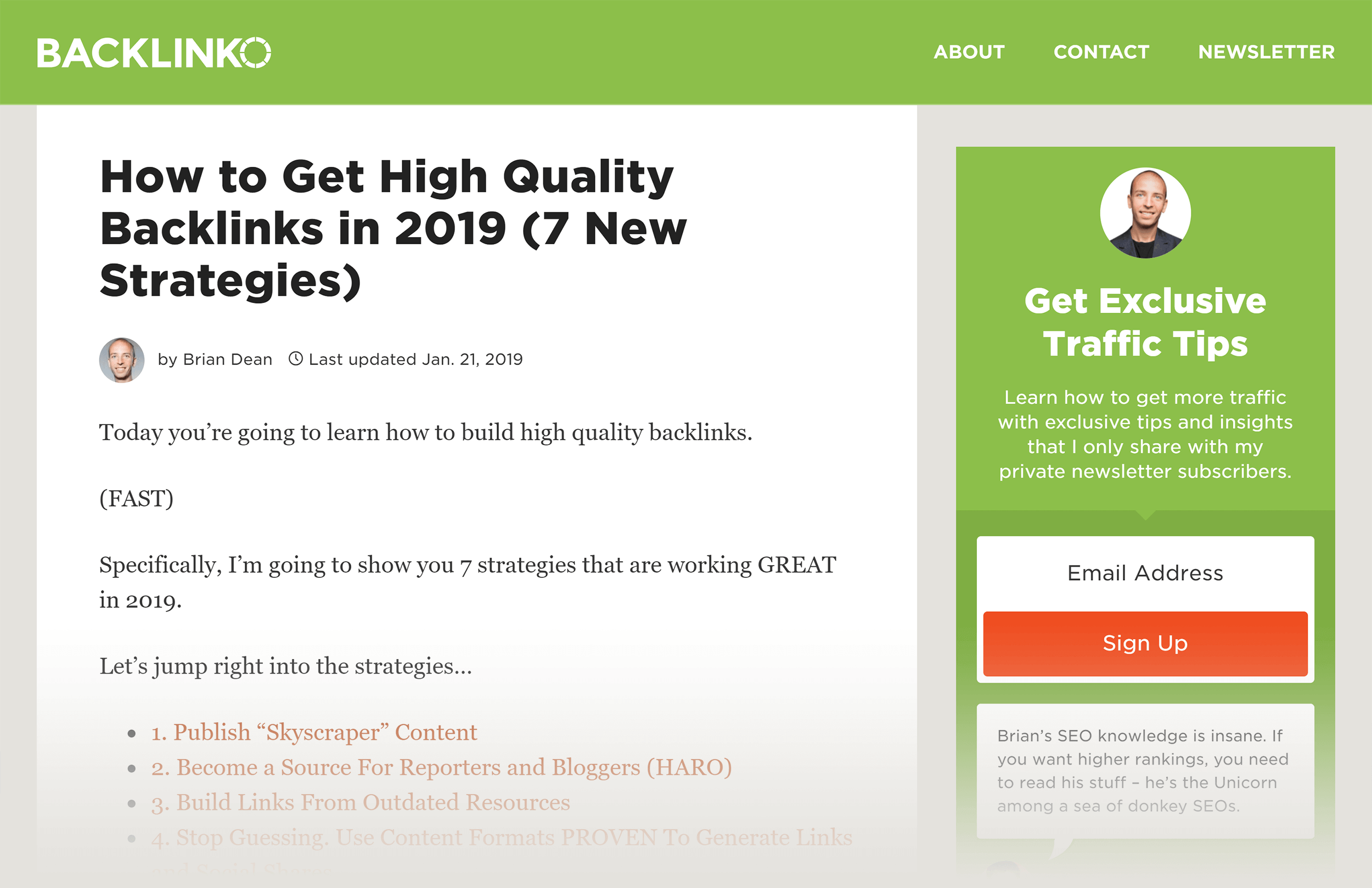 Backlinko – High Quality Backlinks Backlinko – High Quality Backlinks