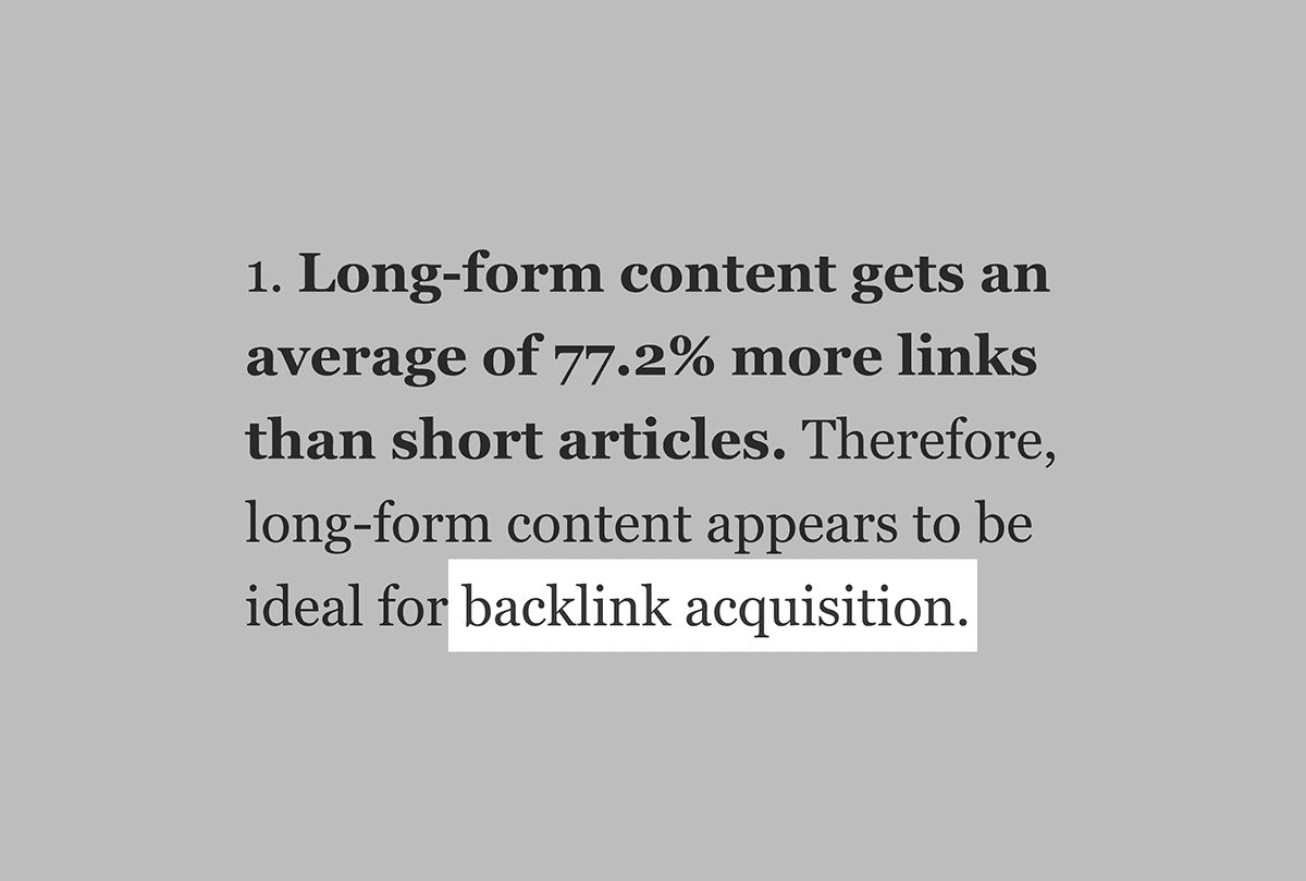 “Backlink acquisition” term "Backlink acquisition" term