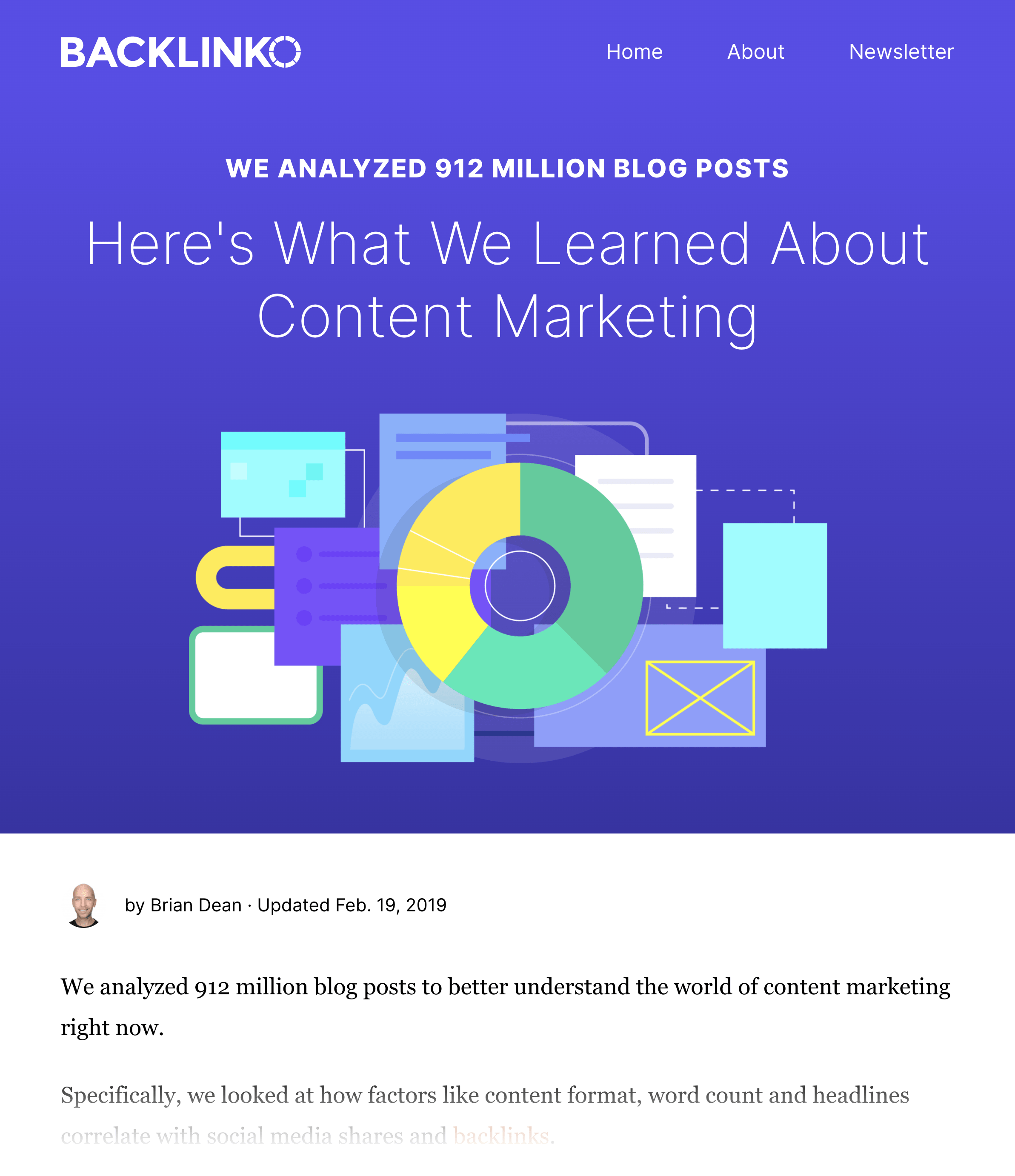 Backlinko – Content study post Backlinko – Content study post