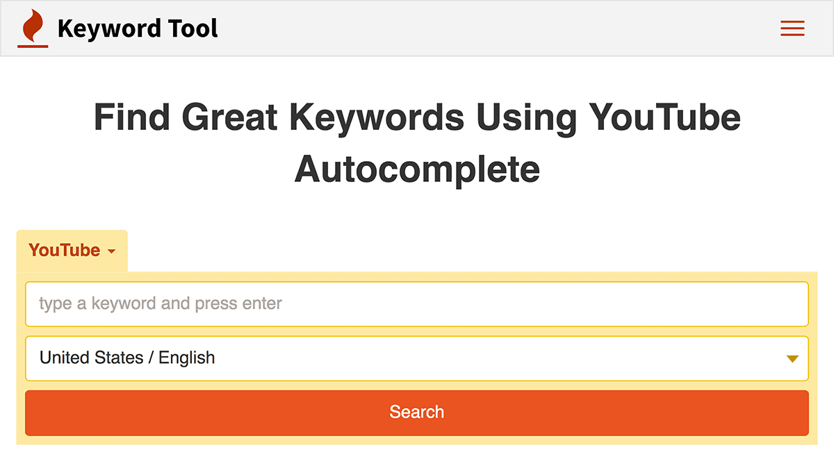 Keyword Tool