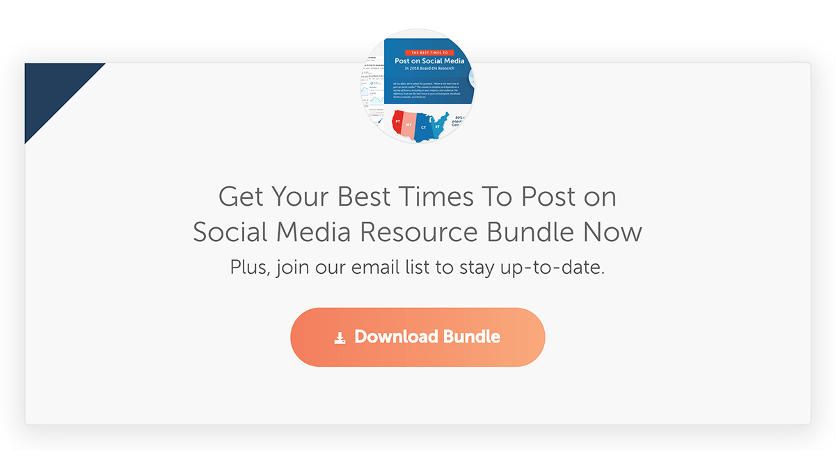 CoSchedule – Best times to post on social media