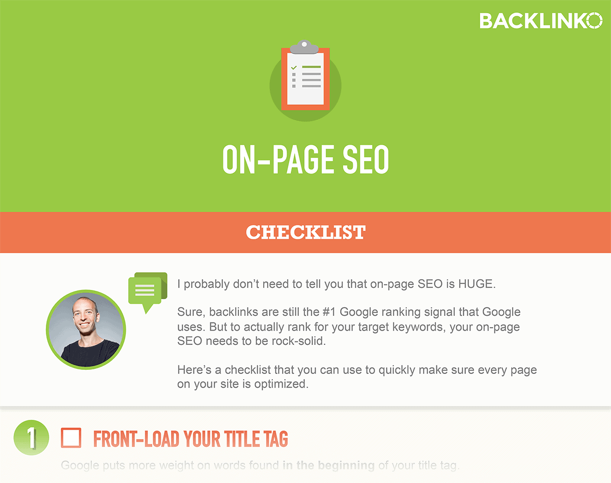 On-page SEO – Bonus download content