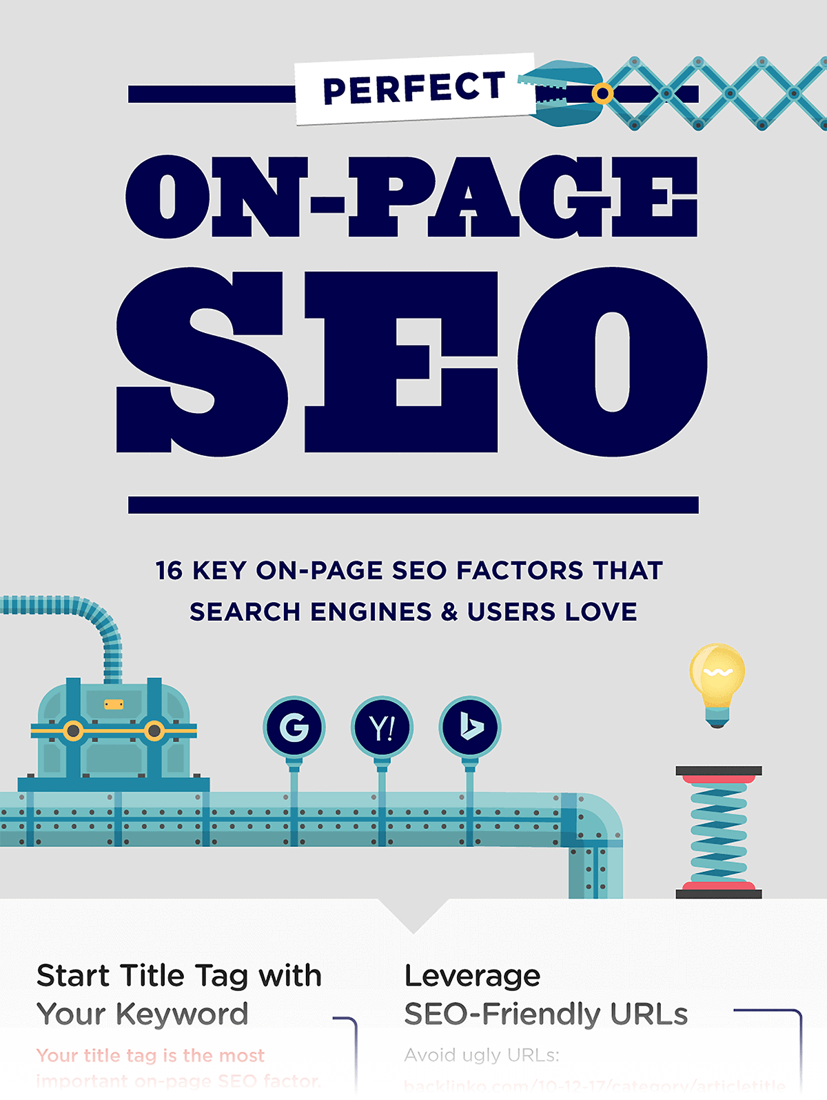 On-page SEO infographics