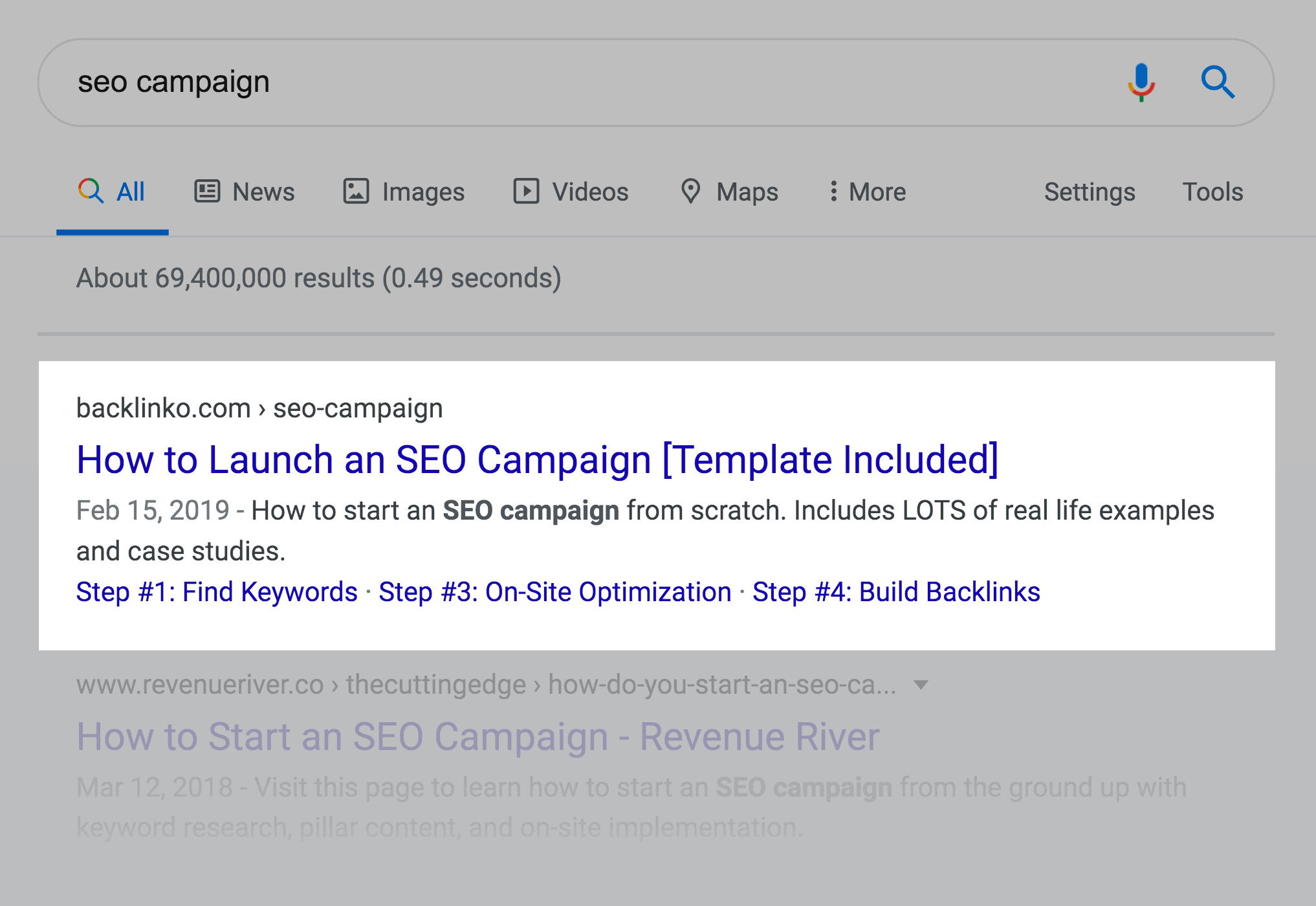 How To Launch An Seo Campaign Post In Serps