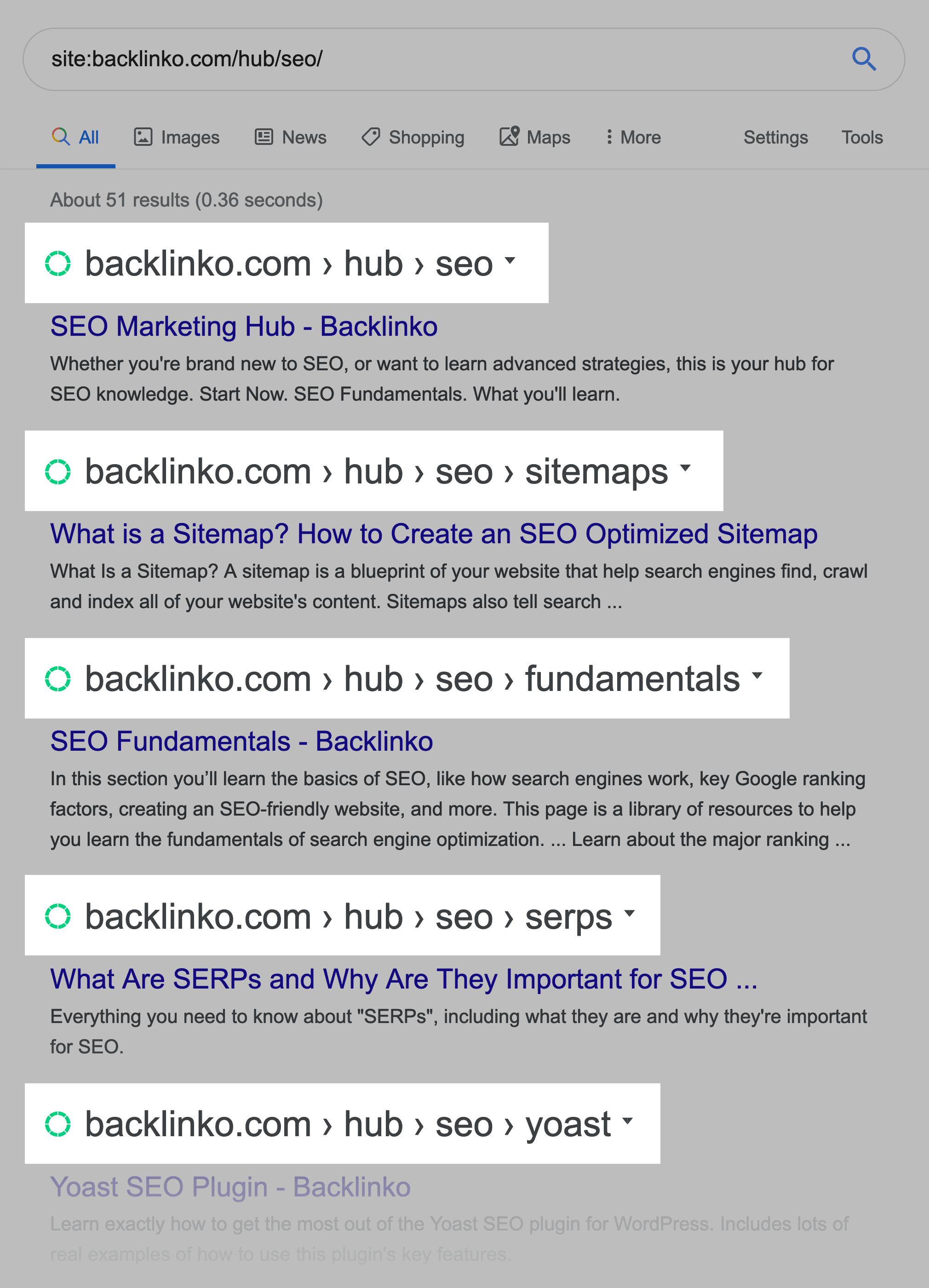 SEO Marketing Hub - Structure