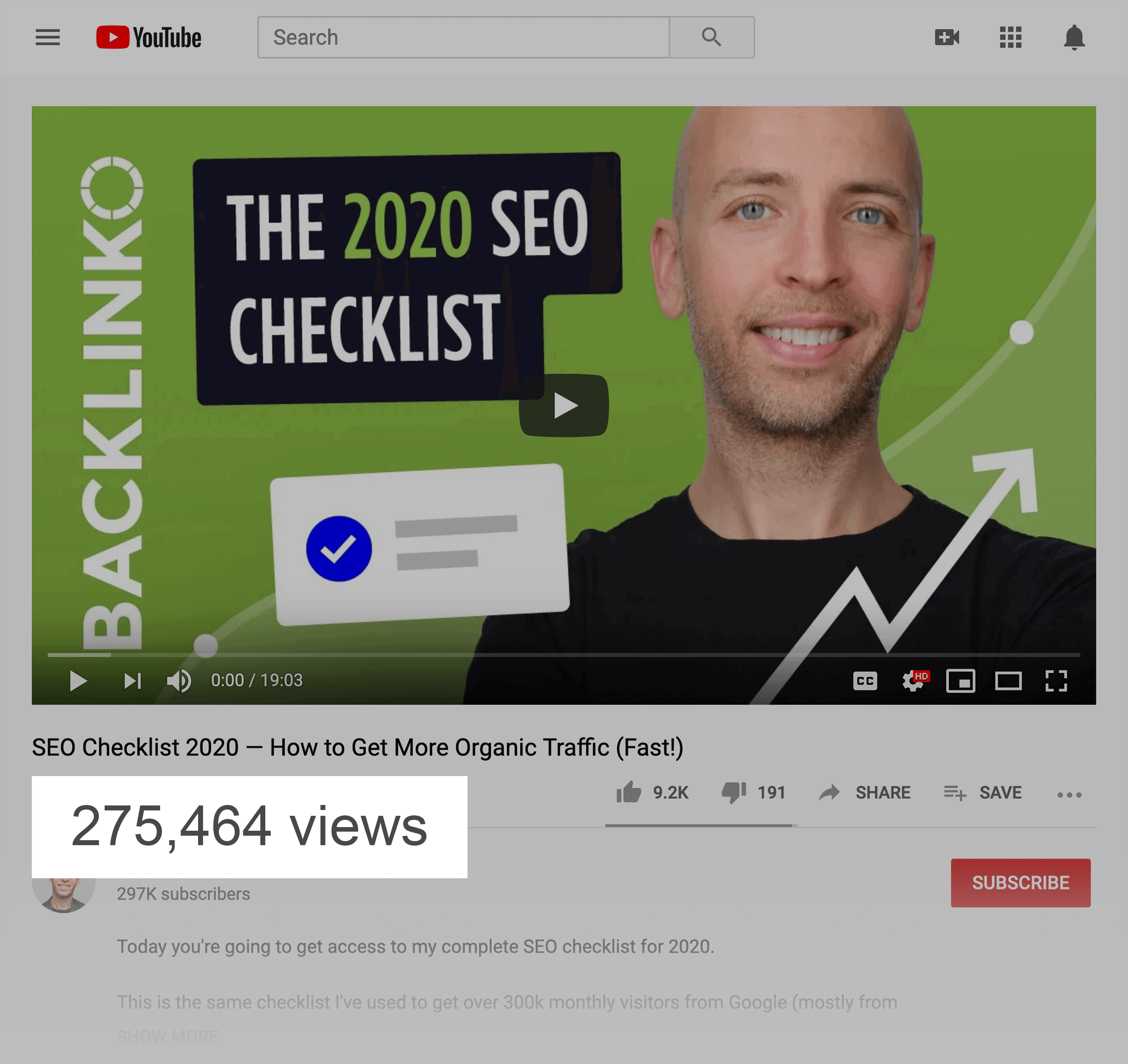 2020 SEO Checklist – Video Total Views 2020 SEO Checklist – Video Total Views