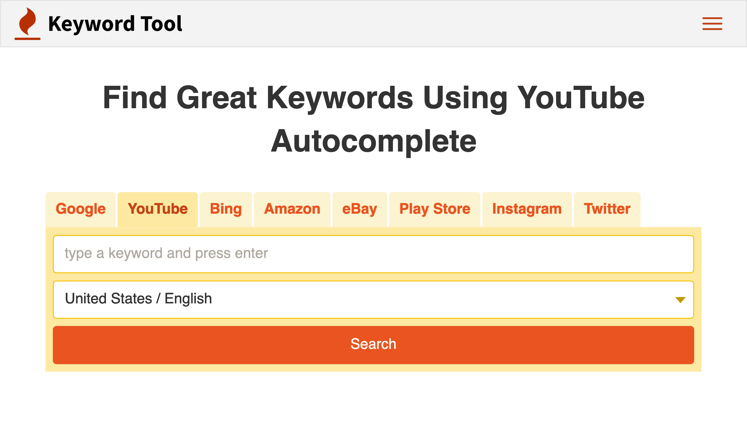 Keyword Tool – Kettlebell