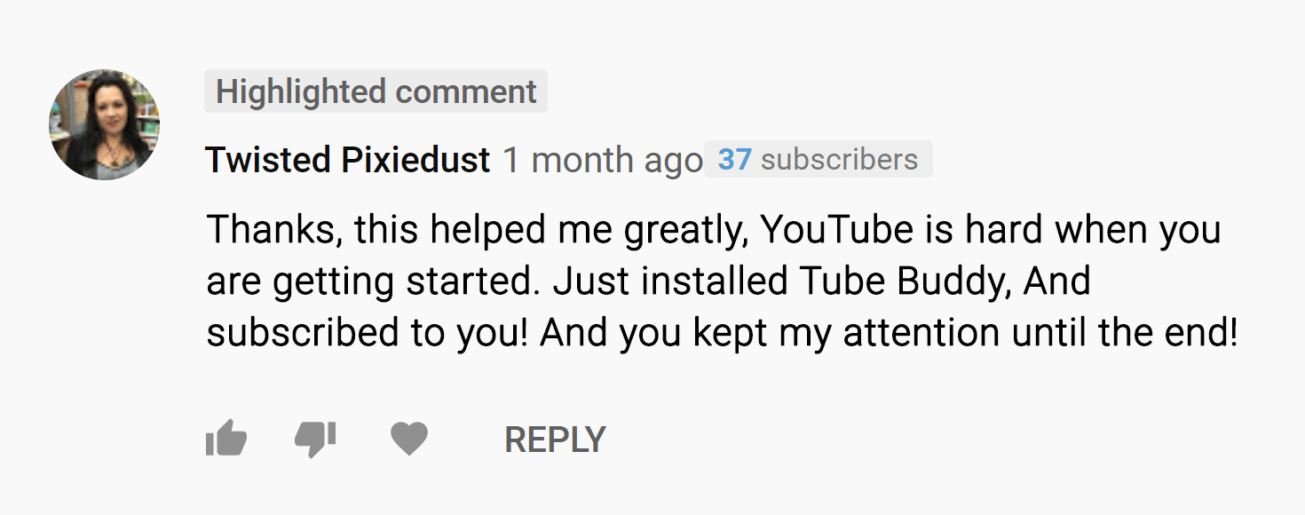 how to make text smaller on youtube comments