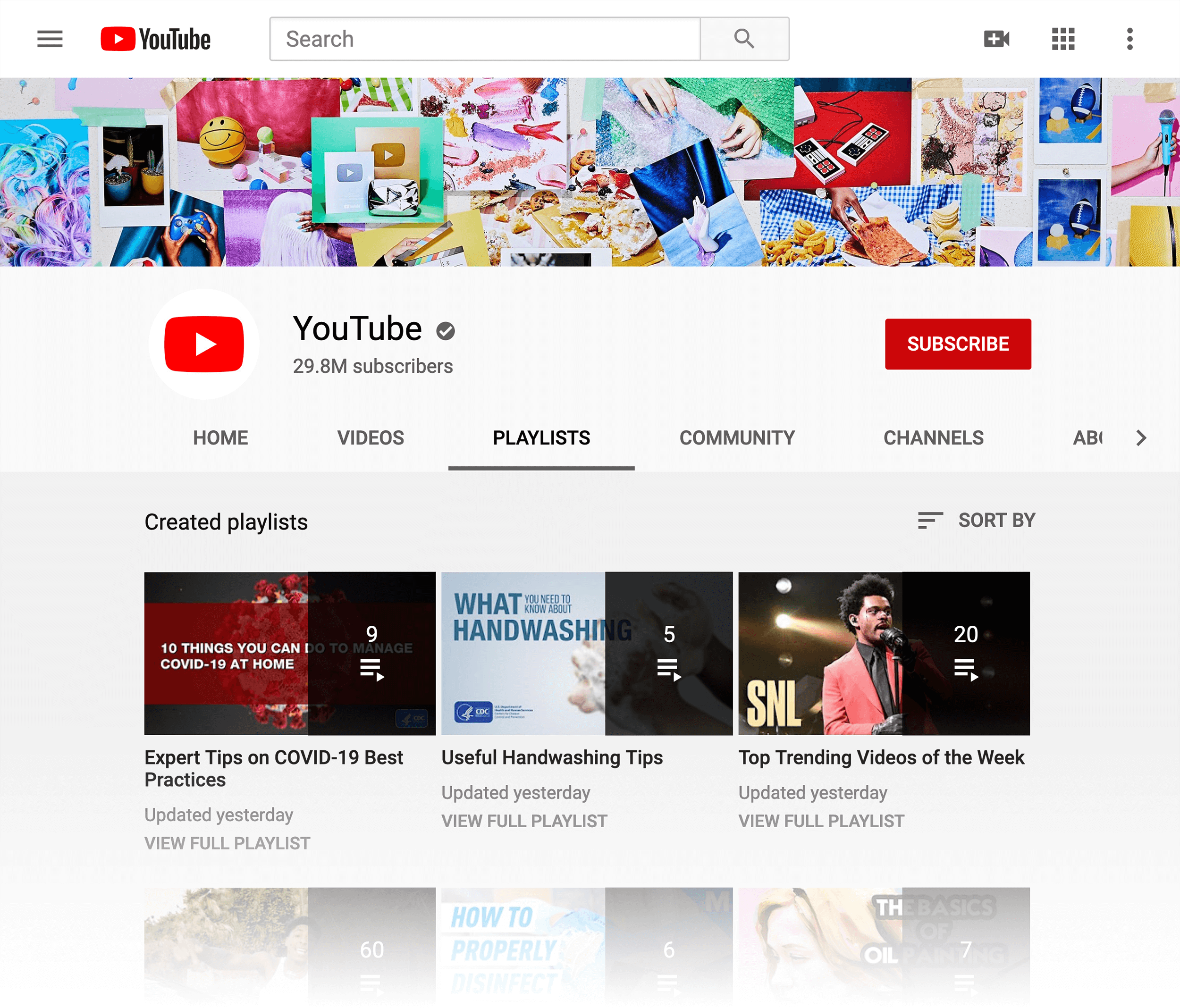 Youtube brand colors