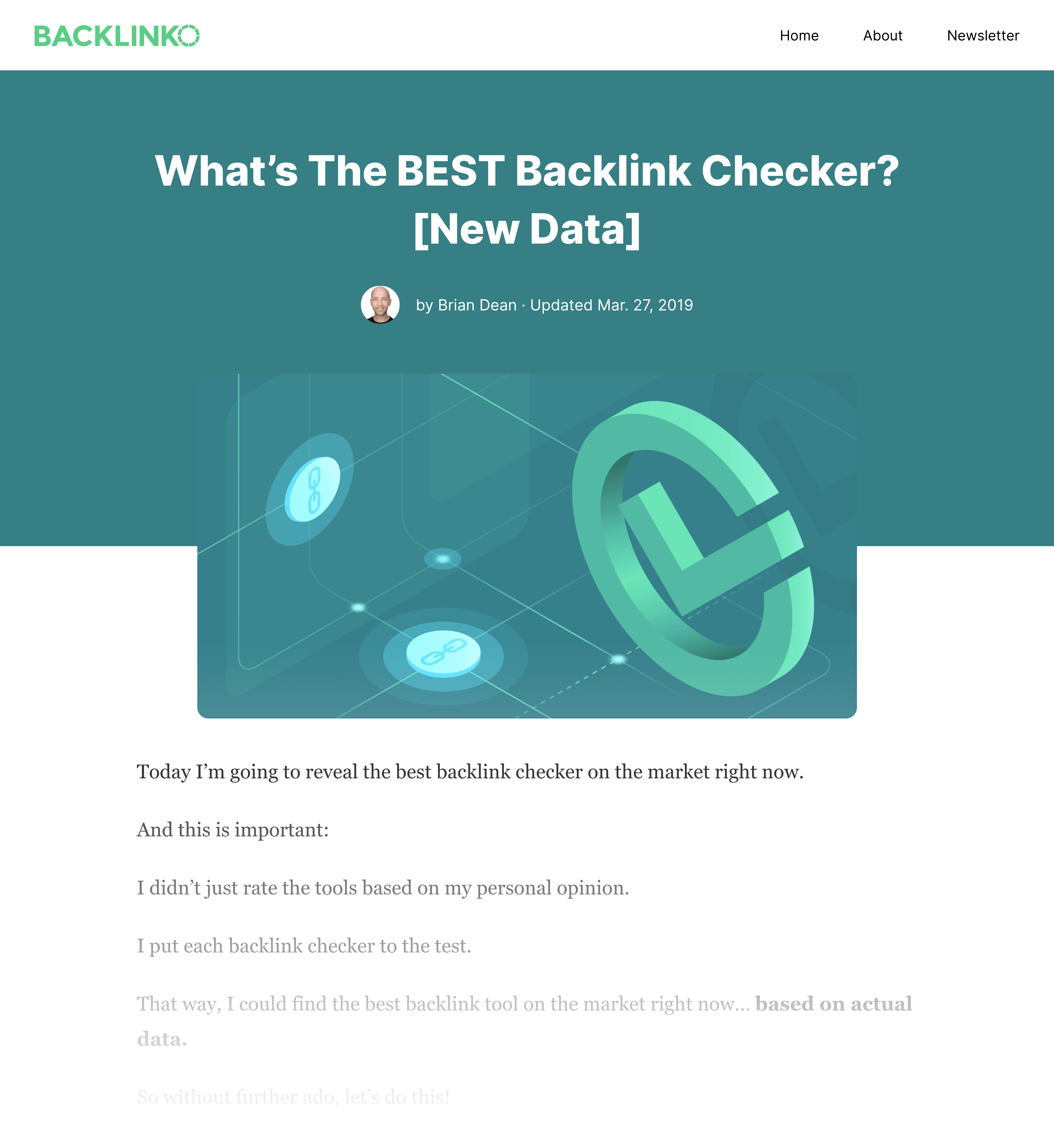 Best Backlink Checker Post