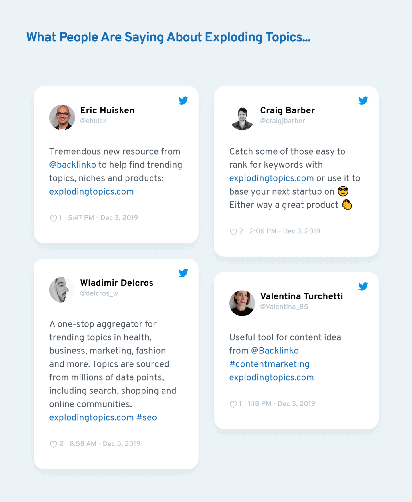 Explodingtopics – 社会证明