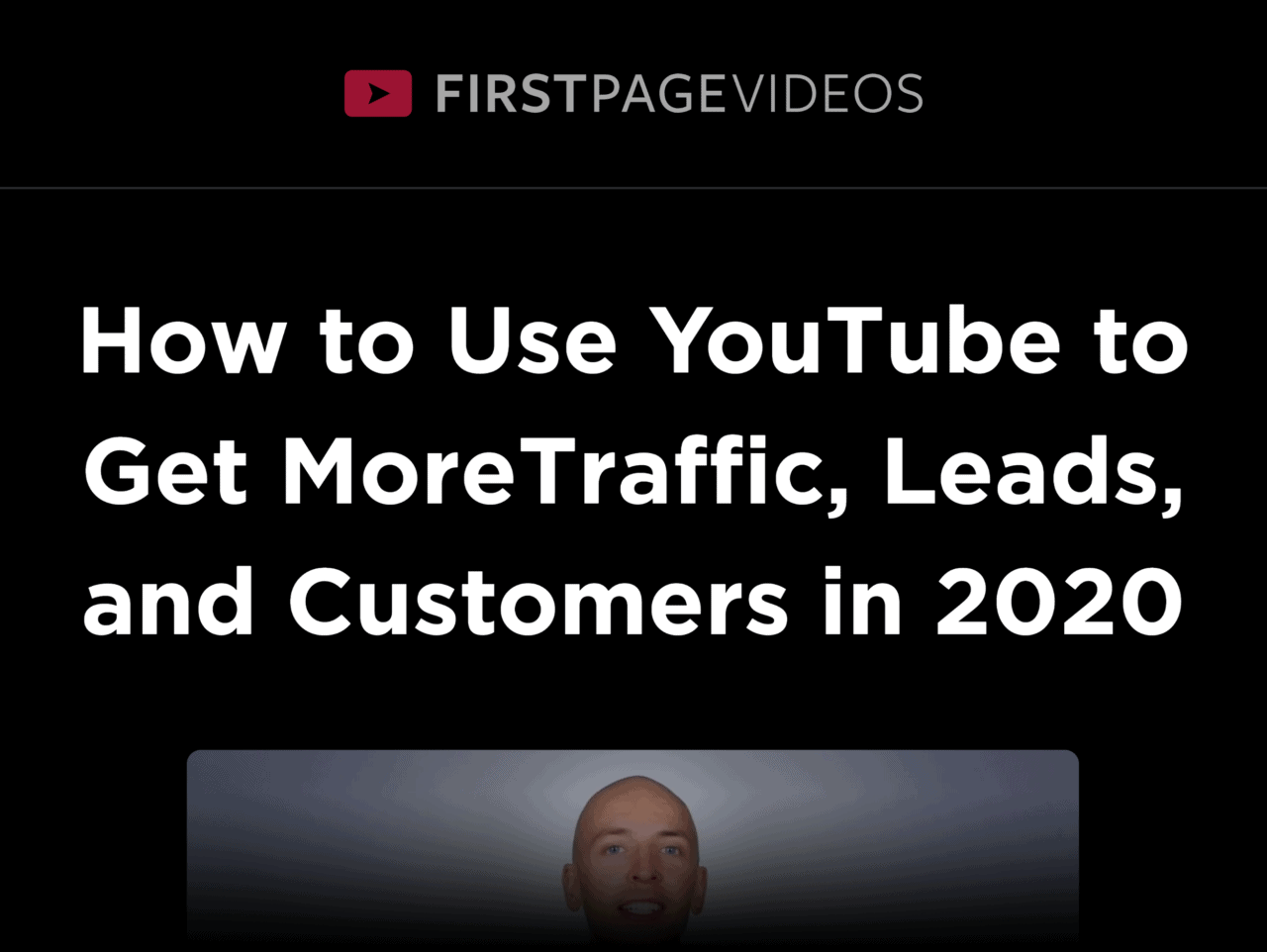 Firstpagevideos – 销售页标题