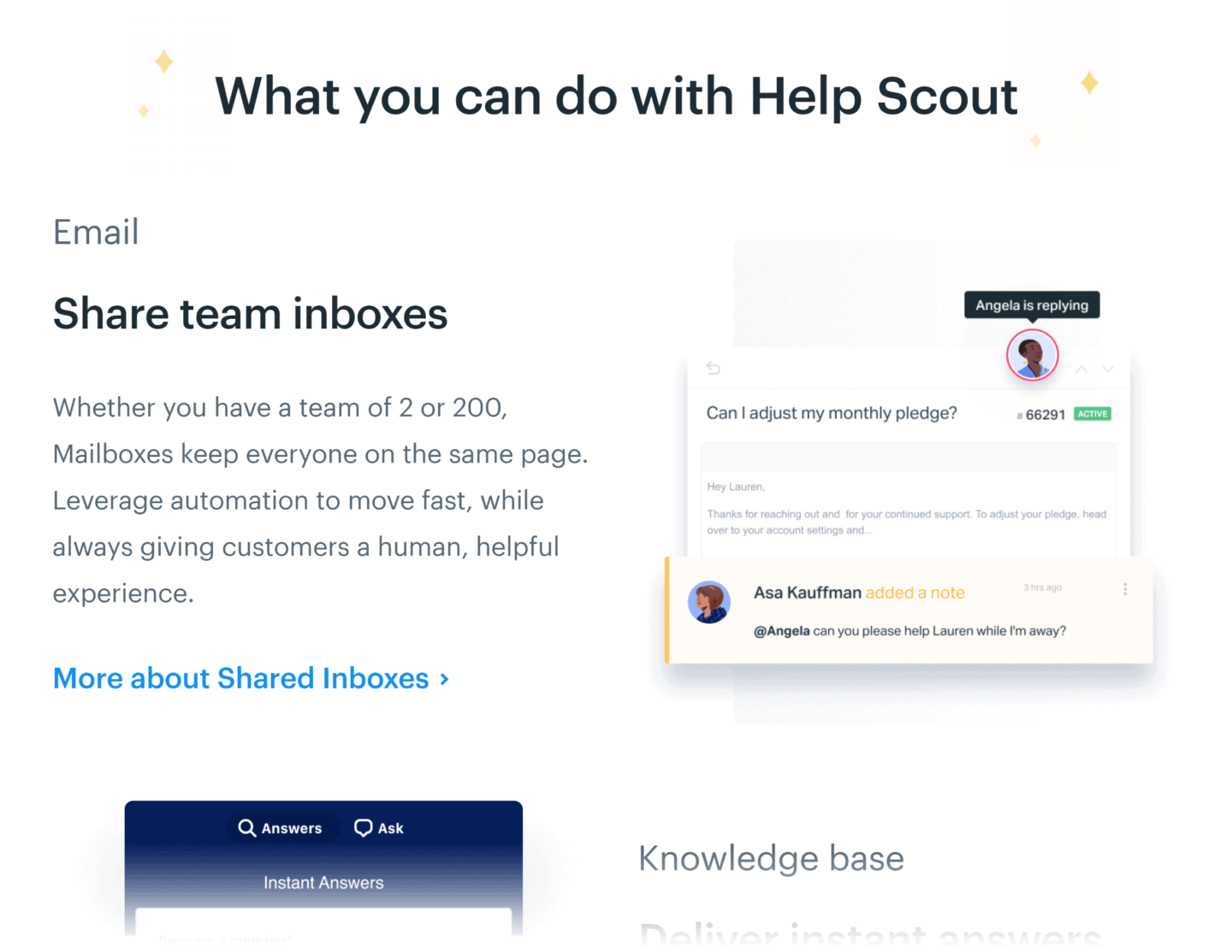 Helpscout – 功能