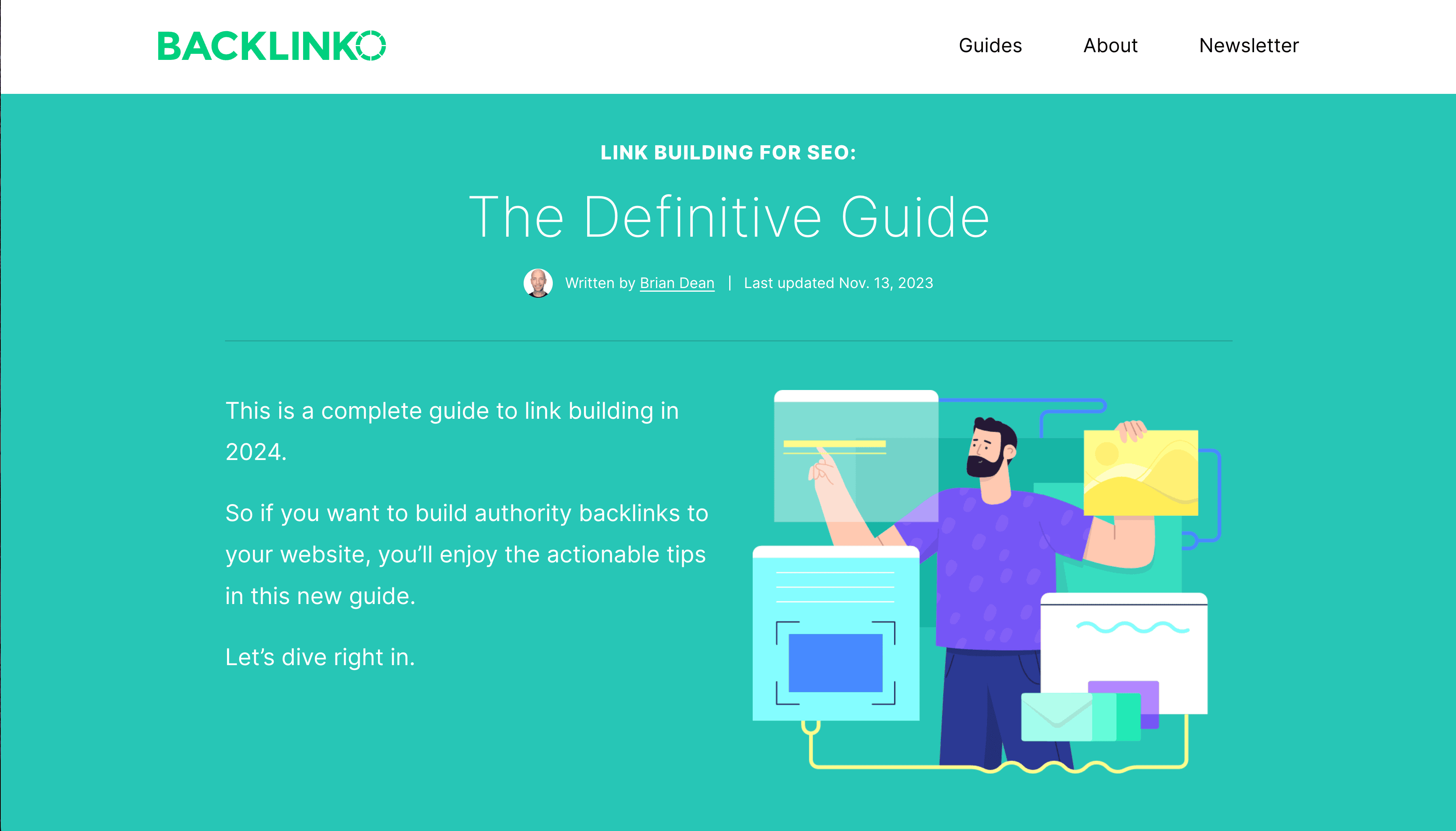 Backlinko – Link Building Guide