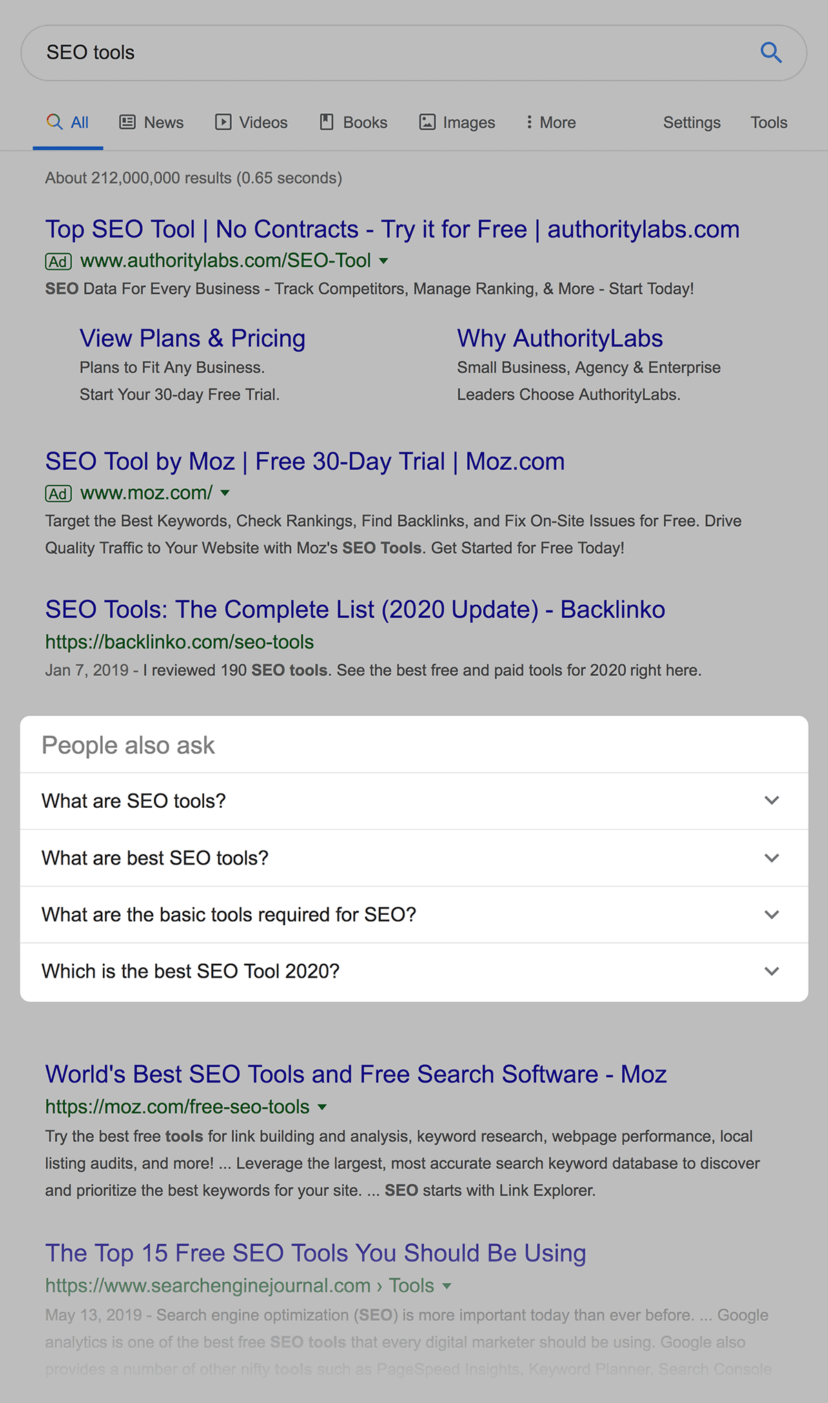 People Also Ask Section Example People Also Ask Section Example