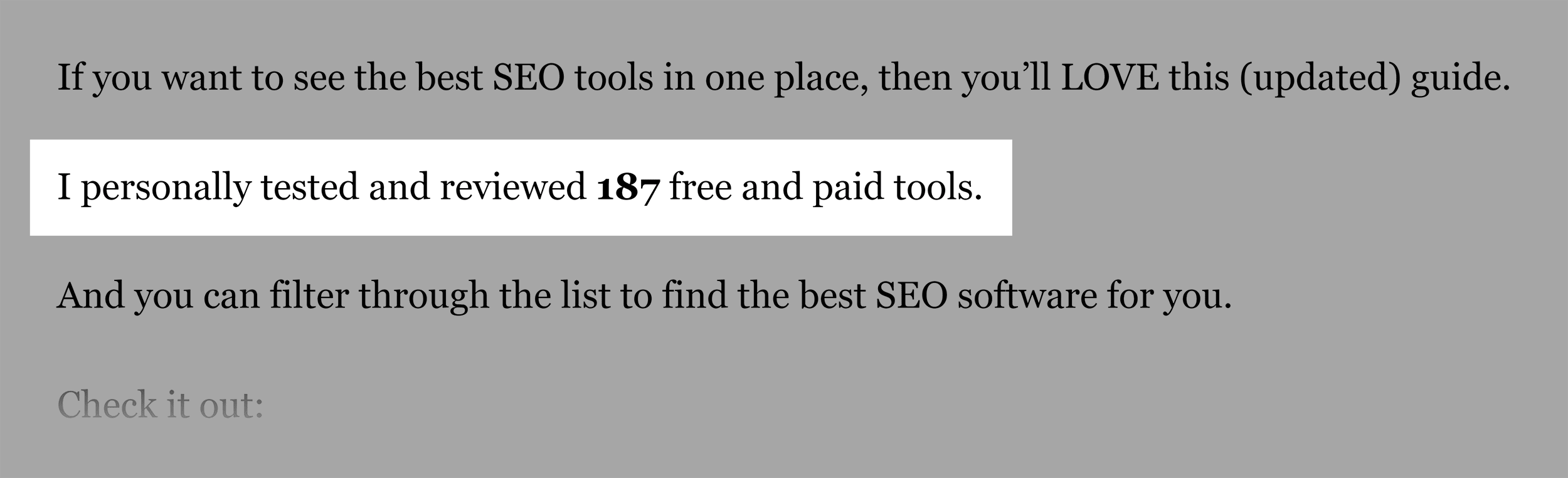 SEO Tools Post Number Of Tools