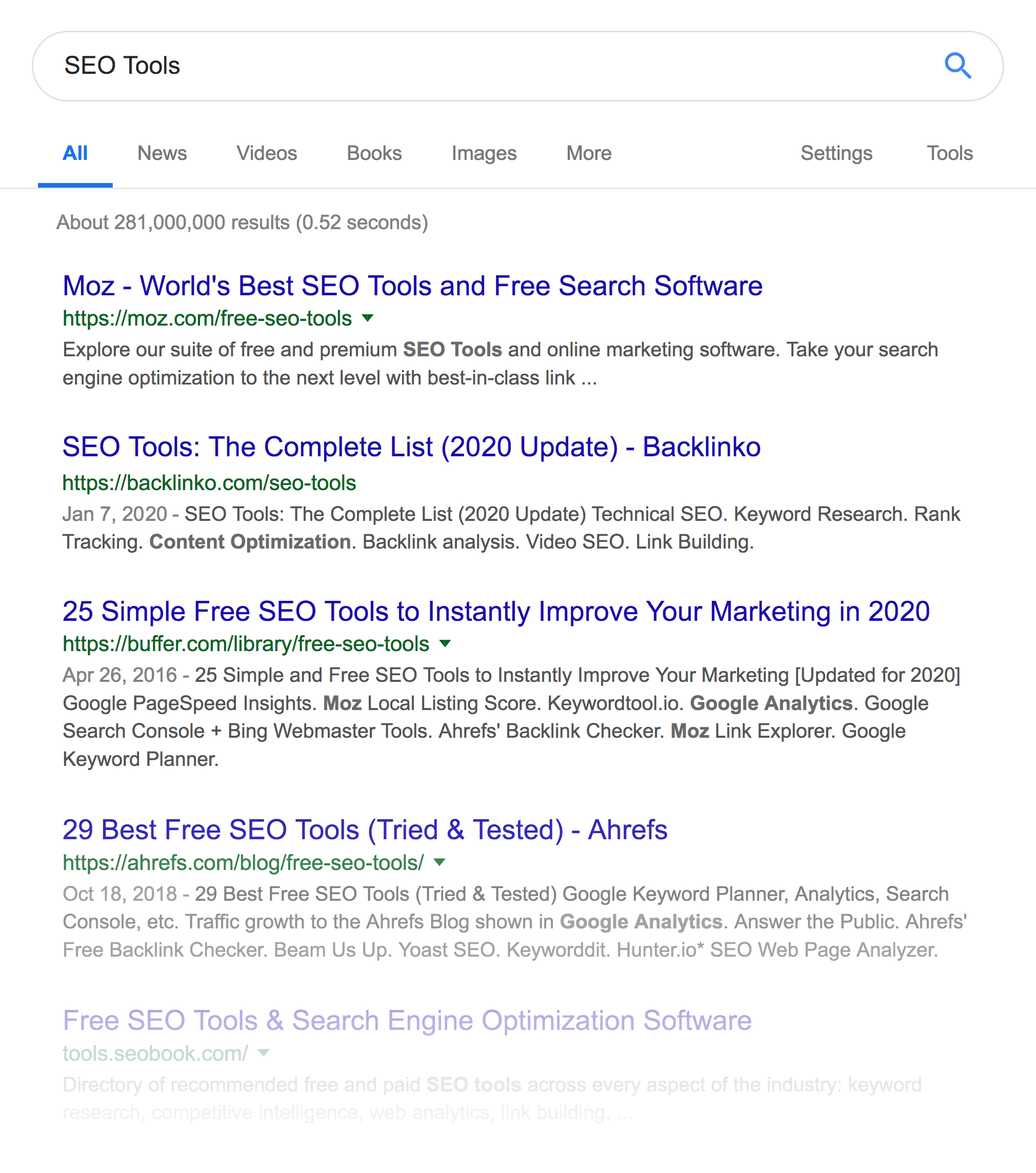 SEO Tools SERP SEO Tools SERP