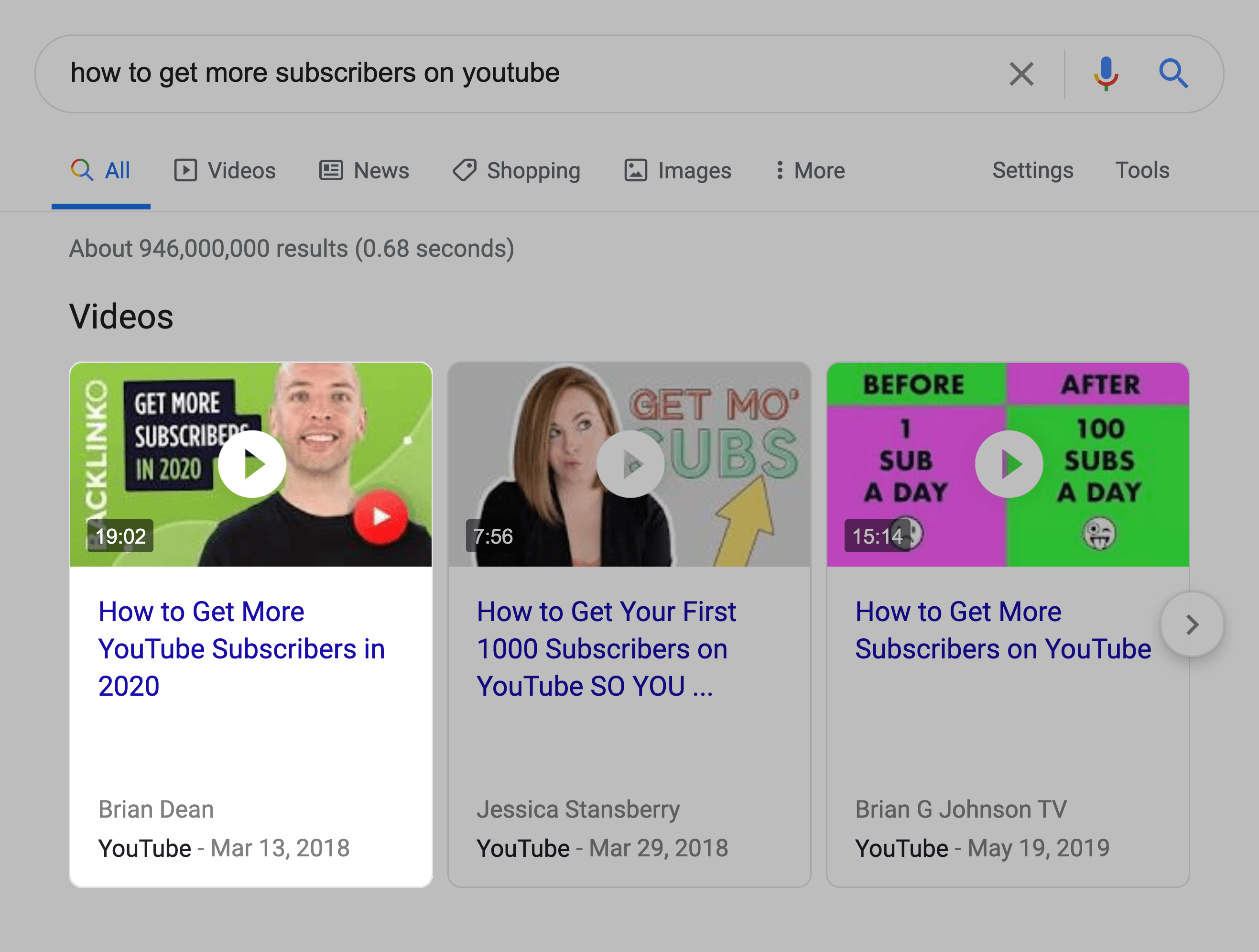How to get more subscribers on YouTube – SERPs – Video How to get more subscribers on YouTube – SERPs – Video