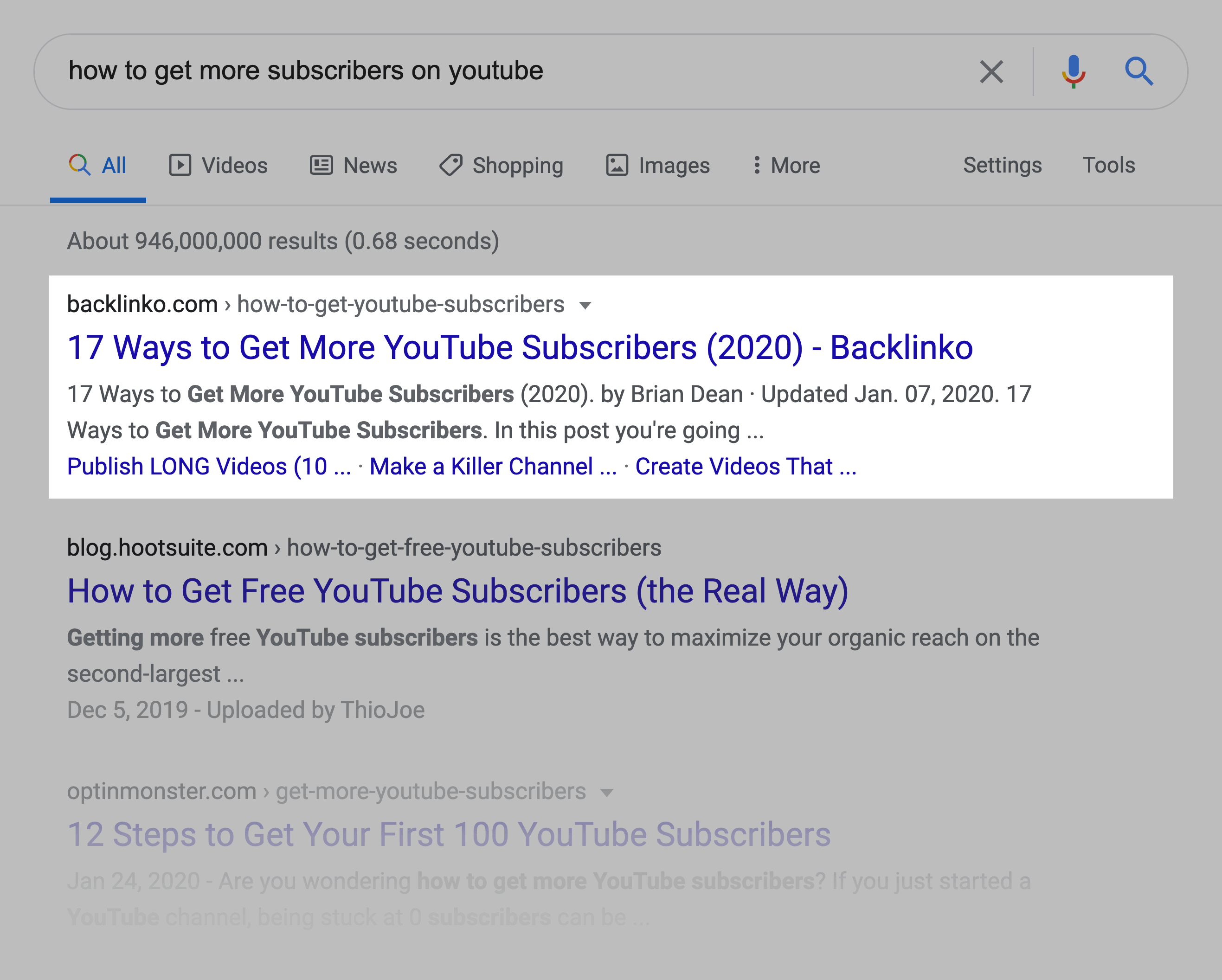 How to get more subscribers on YouTube – SERPs How to get more subscribers on YouTube – SERPs