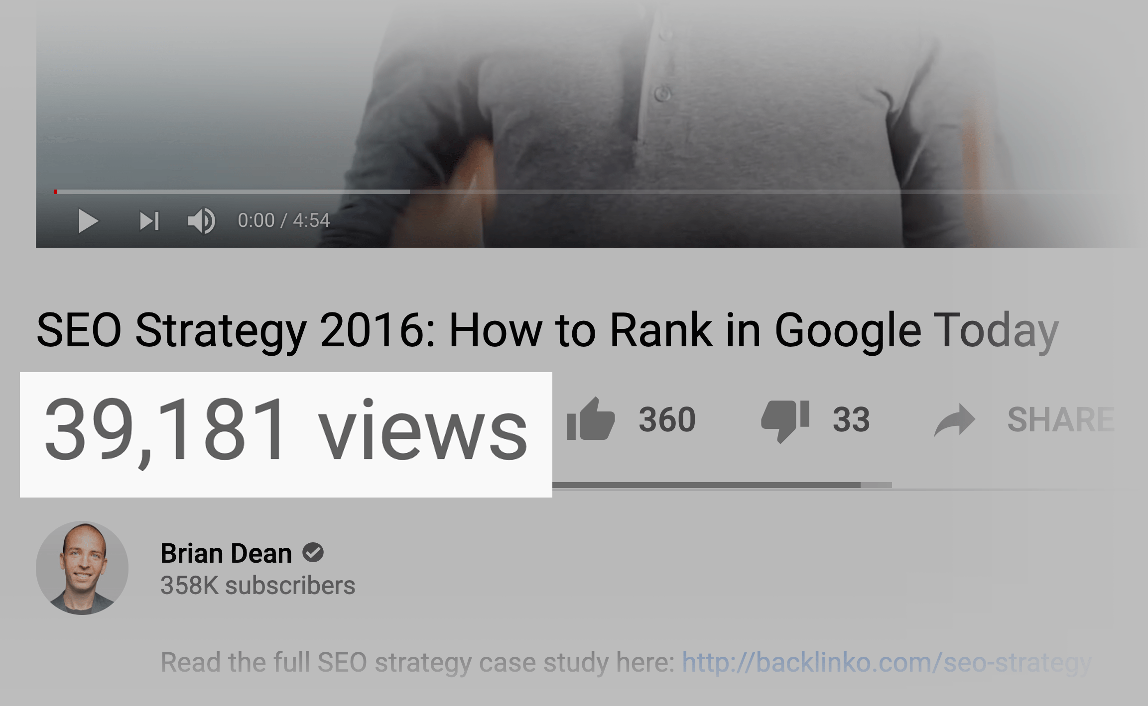 Backlinko SEO Strategy – 2016 Video