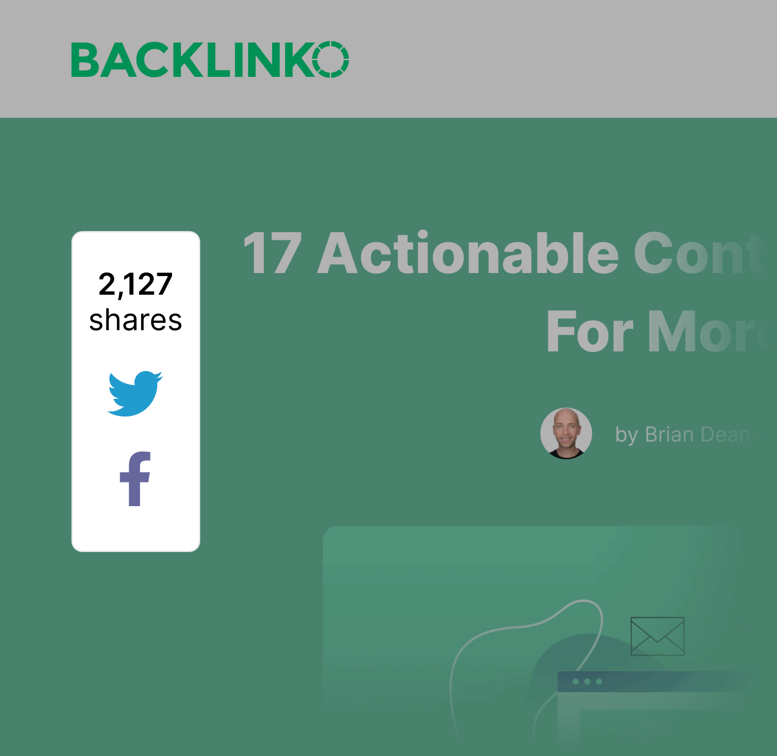 Backlinko – Social Share Widget