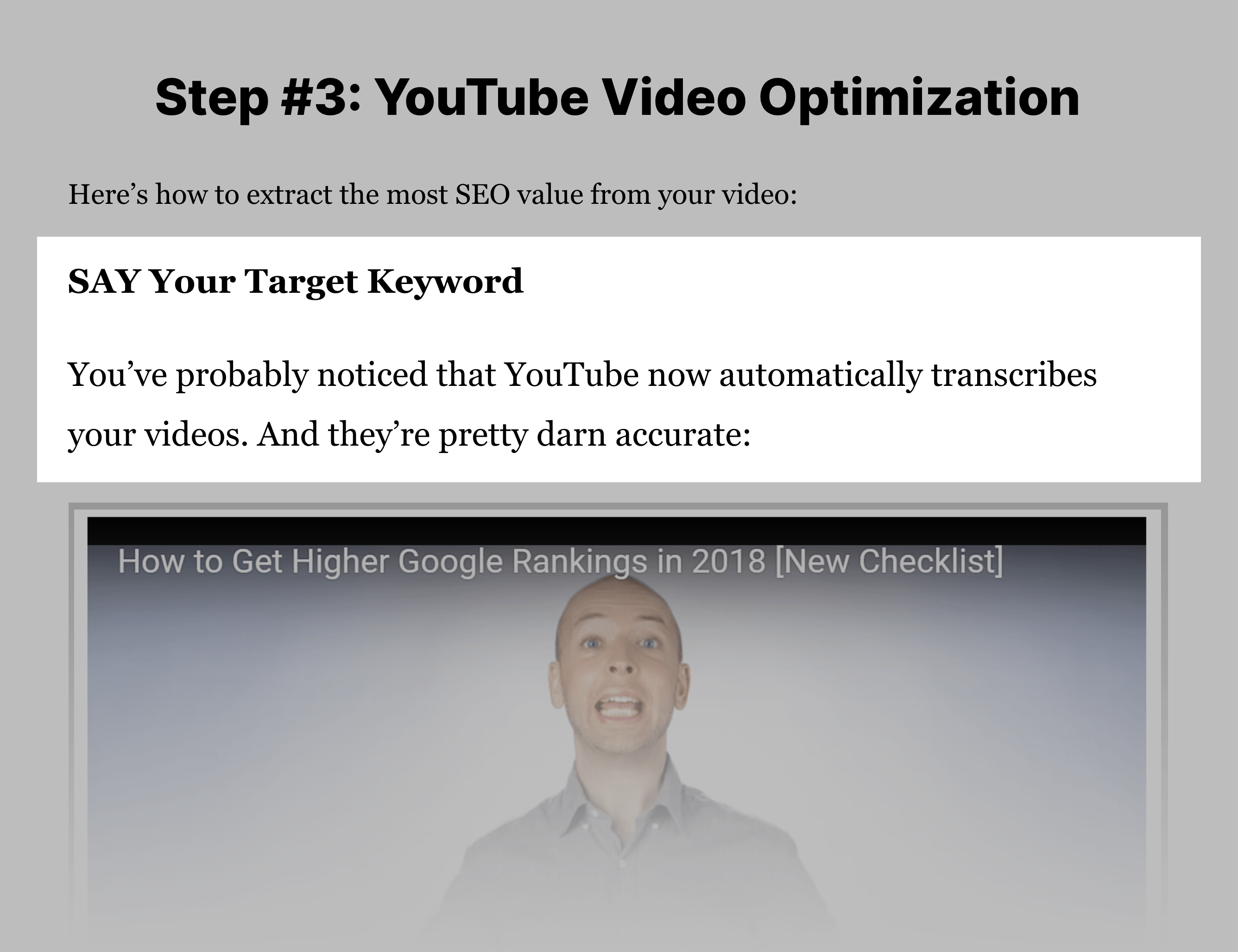 How To Rank YouTube Videos – Step 3