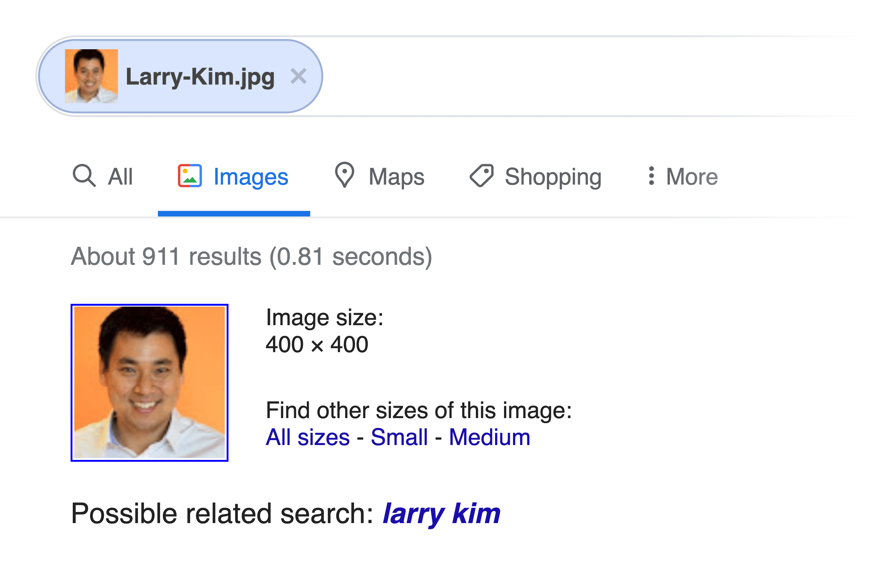 Larry Kim – Reverse Image Search